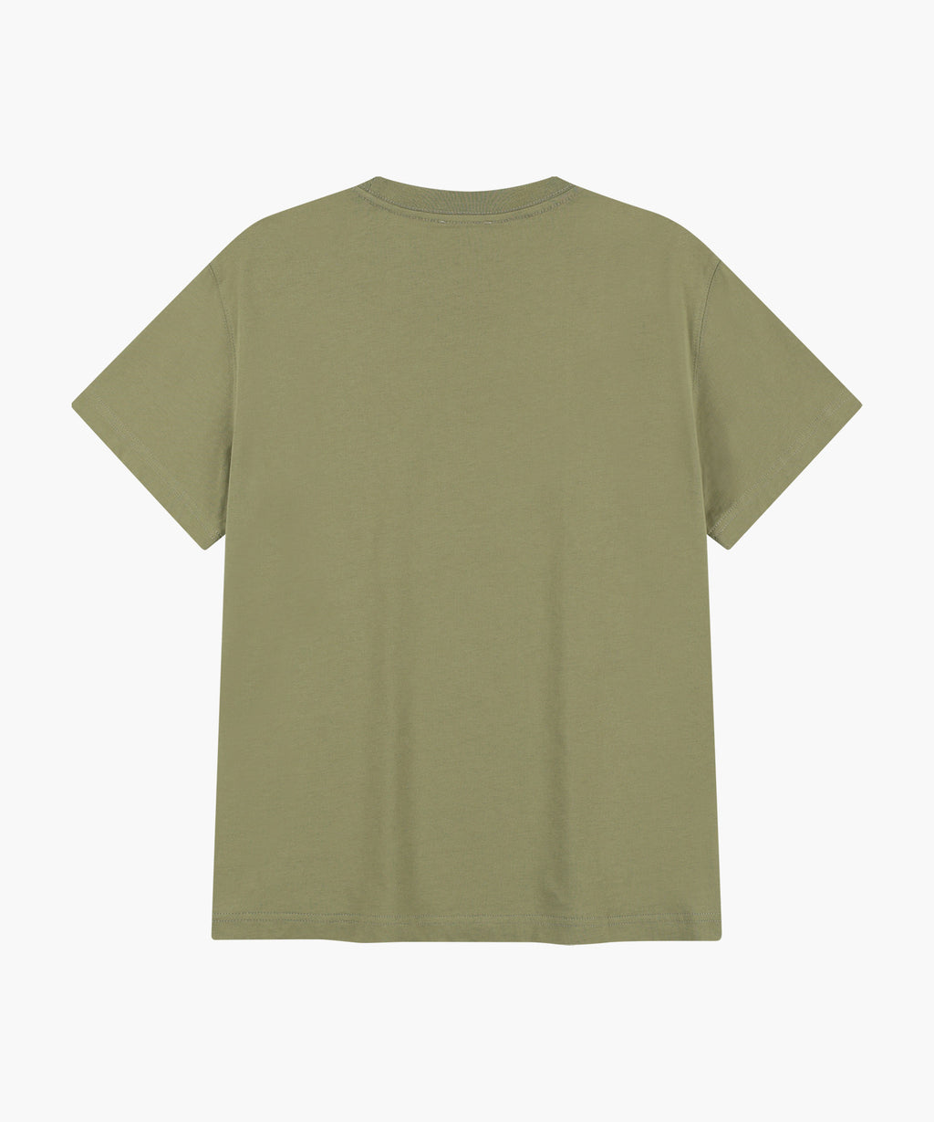 Marithe & Francois Girbaud - Small Regular Logo Tee (Khaki) product image 7 | TRAB K-Fashion Australia