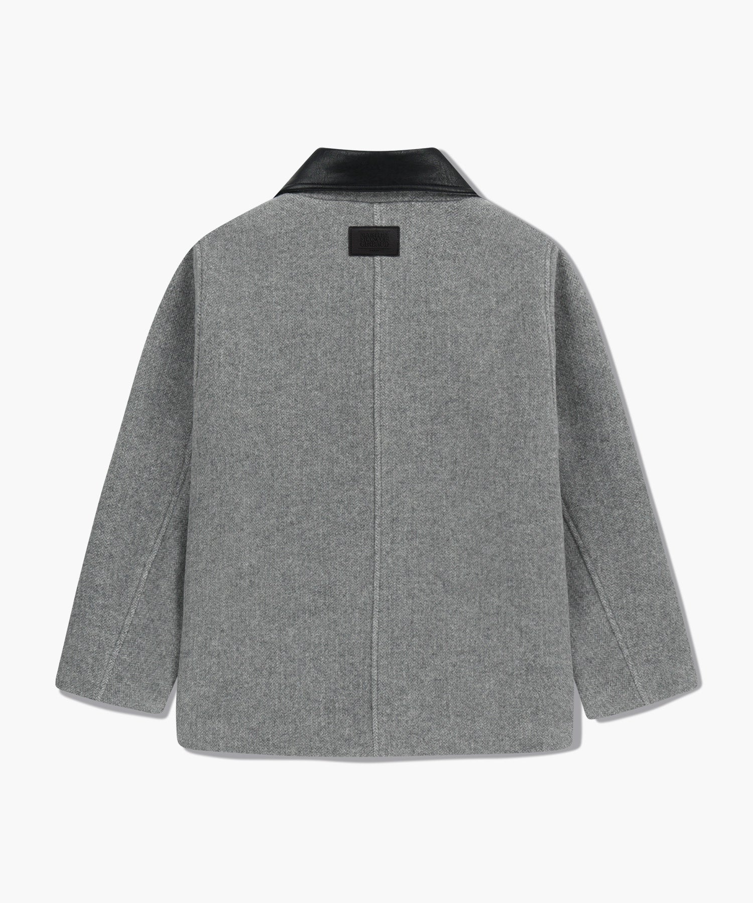 Marithe & Francois Girbaud - Collar Point Half Coat (Gray) product image 7 | TRAB K-Fashion Australia