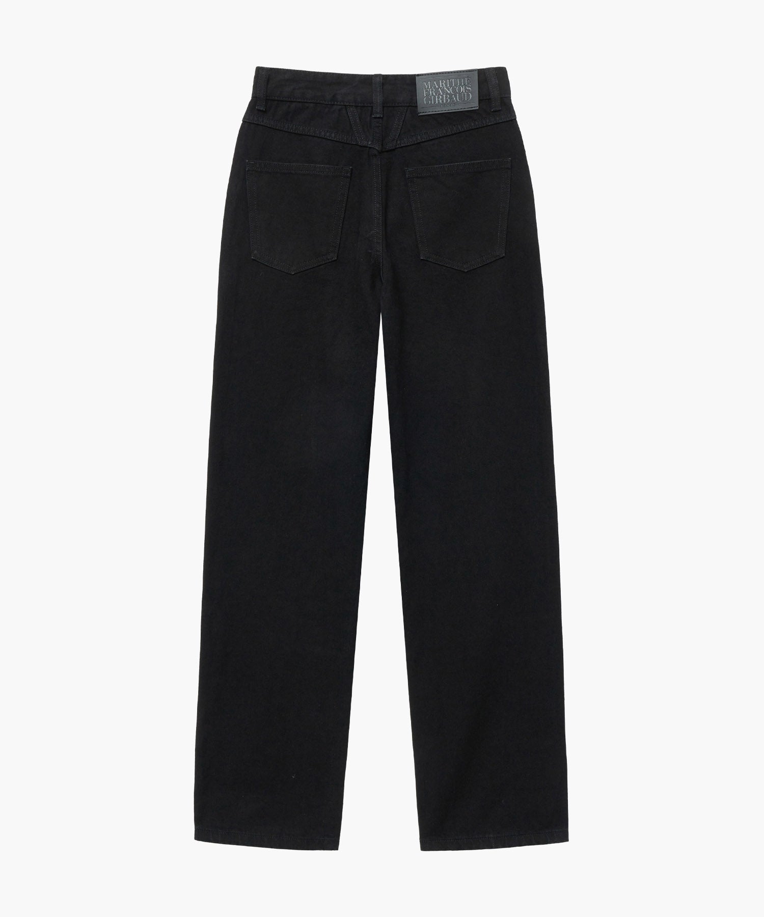 Marithe & Francois Girbaud - High Straight Denim Pants (Black) product image 7 | TRAB K-Fashion Australia