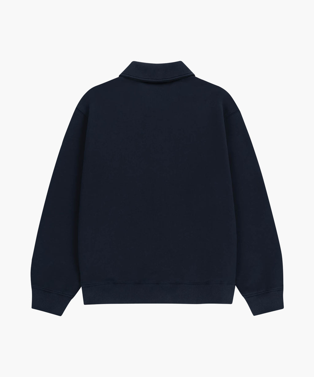 Marithe & Francois Girbaud - Classic Logo Wappen Collar Sweatshirt (Navy) product image 7 | TRAB K-Fashion Australia