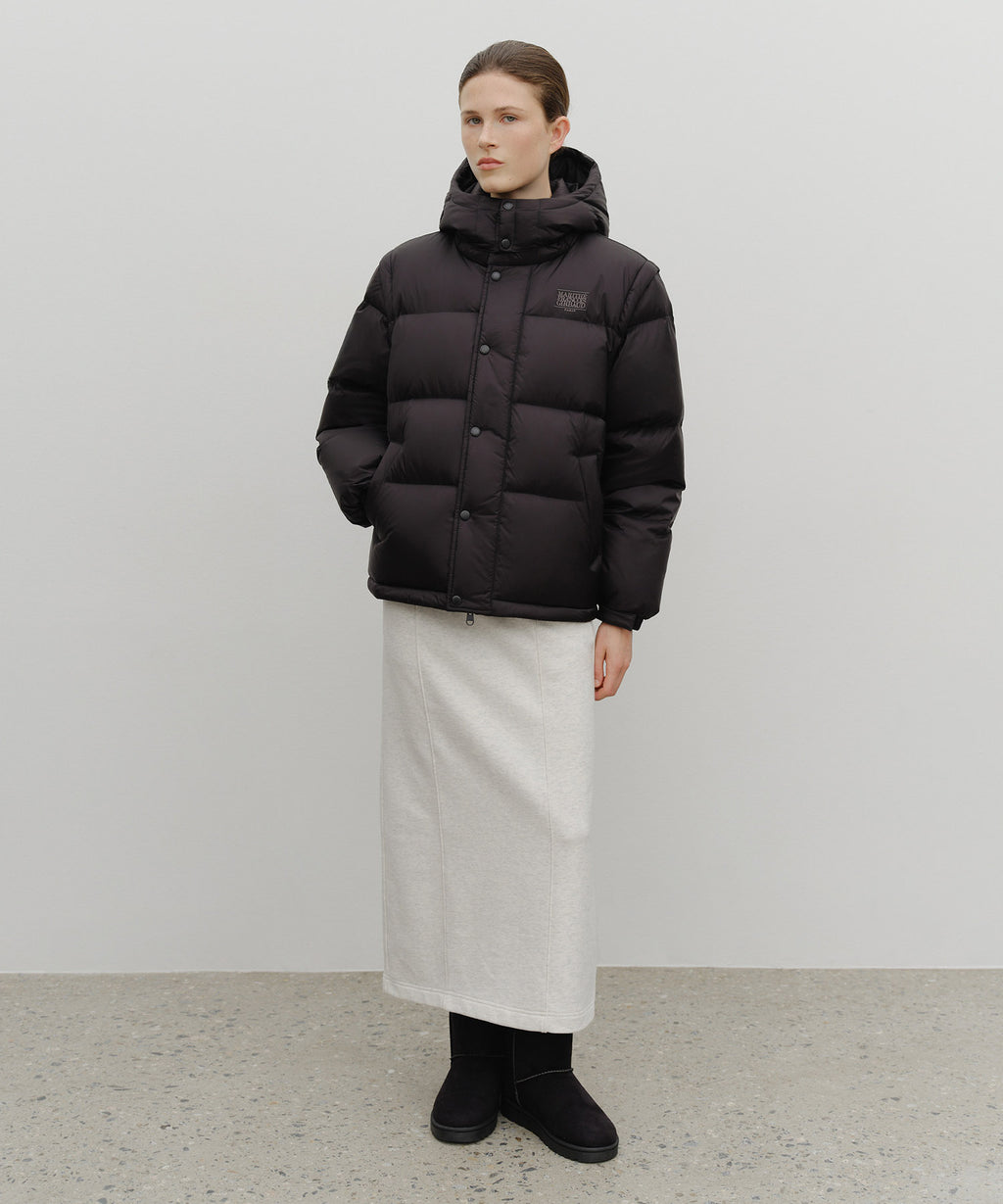 Marithe & Francois Girbaud - Detatchable Down Jacket (Black) product image 8 | TRAB K-Fashion Australia