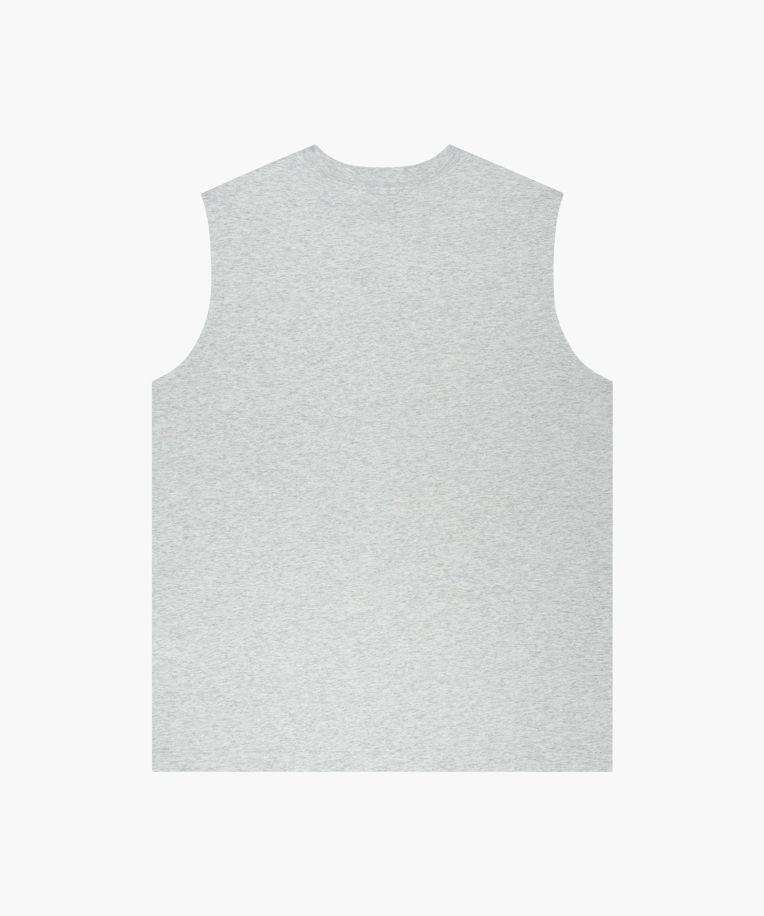 Marithe & Francois Girbaud - Sorona Cool Small Classic Logo Sleeveless (Light Heather Gray) product image 7 | TRAB K-Fashion Australia