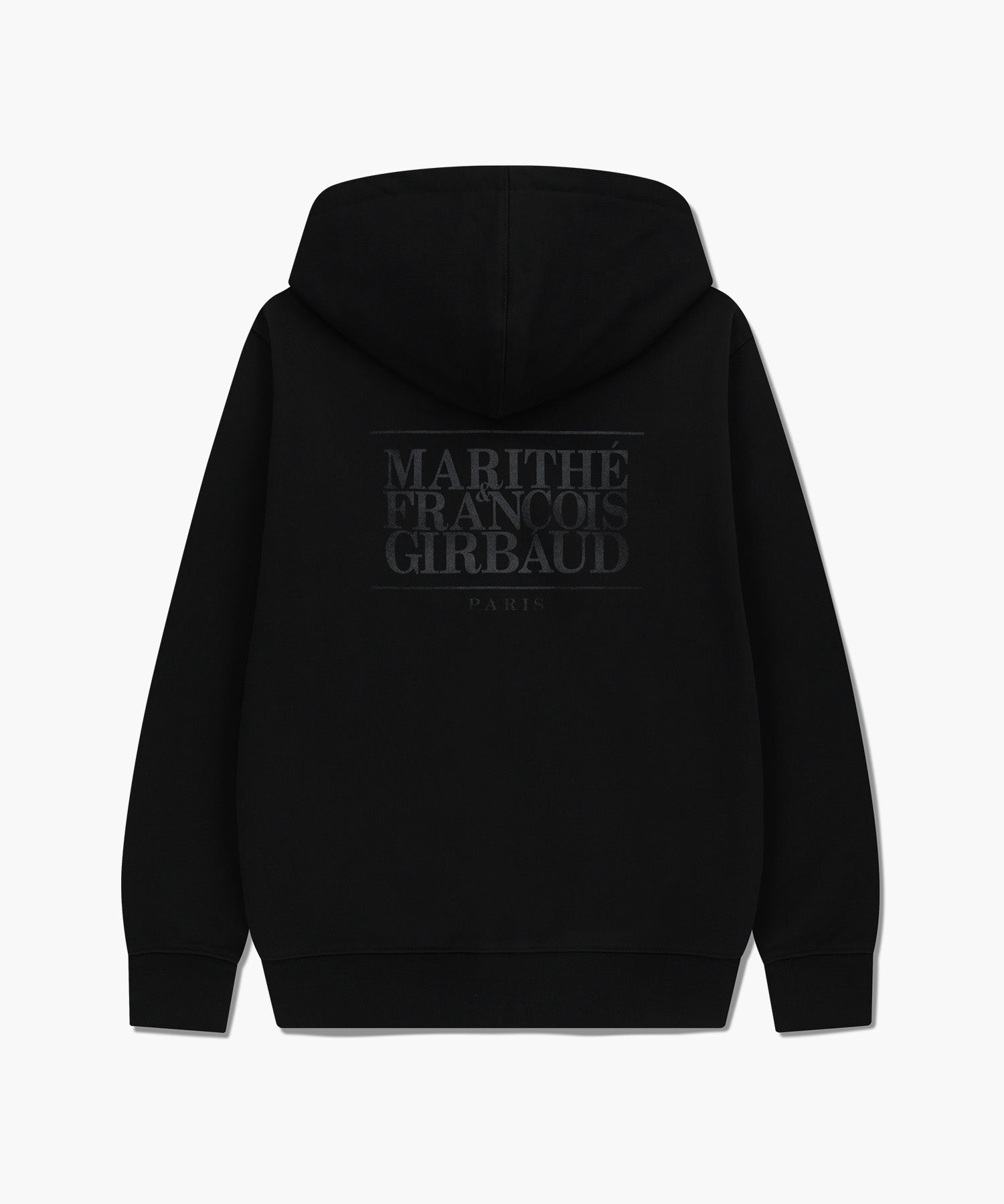 Marithe & Francois Girbaud - Classic Logo Hoodie Zipup (Black) product image 7 | TRAB K-Fashion Australia