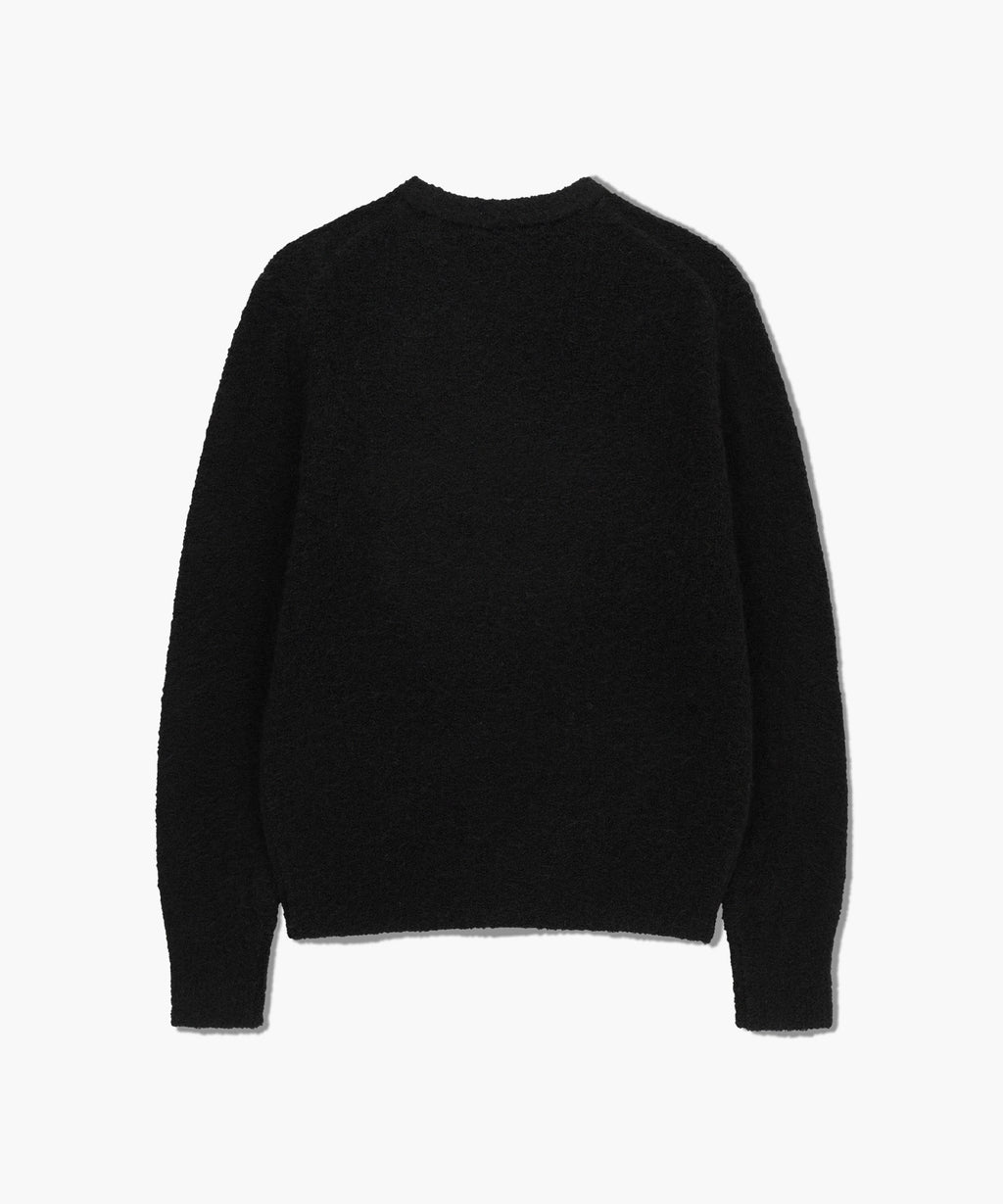 Marithe & Francois Girbaud - Boucle Classic Logo Knit Pullover (Black) product image 10 | TRAB K-Fashion Australia