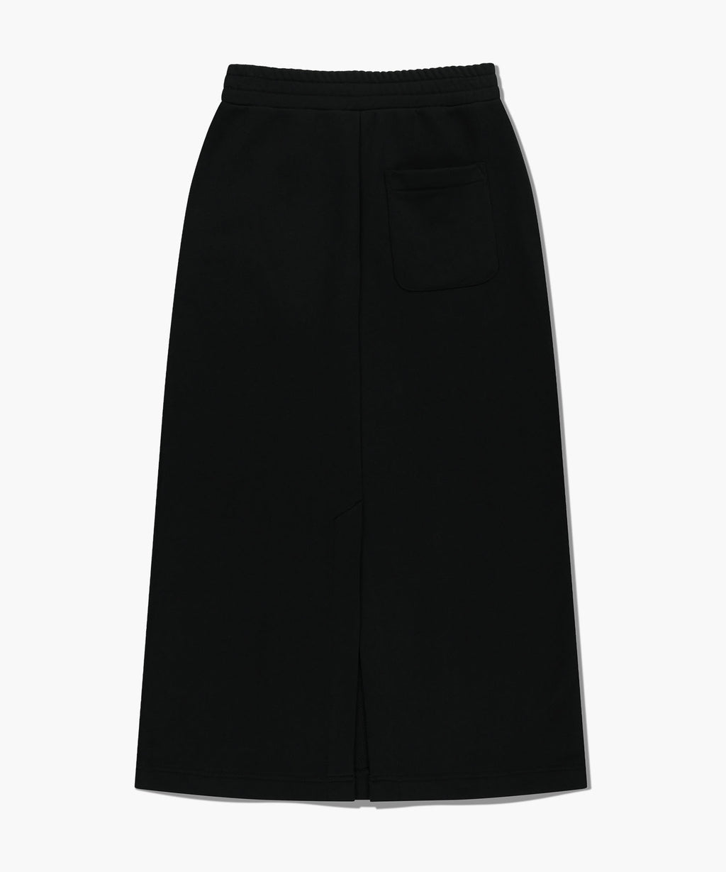 Marithe & Francois Girbaud - Embroidery Classic Logo Sweat Skirt (Black) product image 7 | TRAB K-Fashion Australia