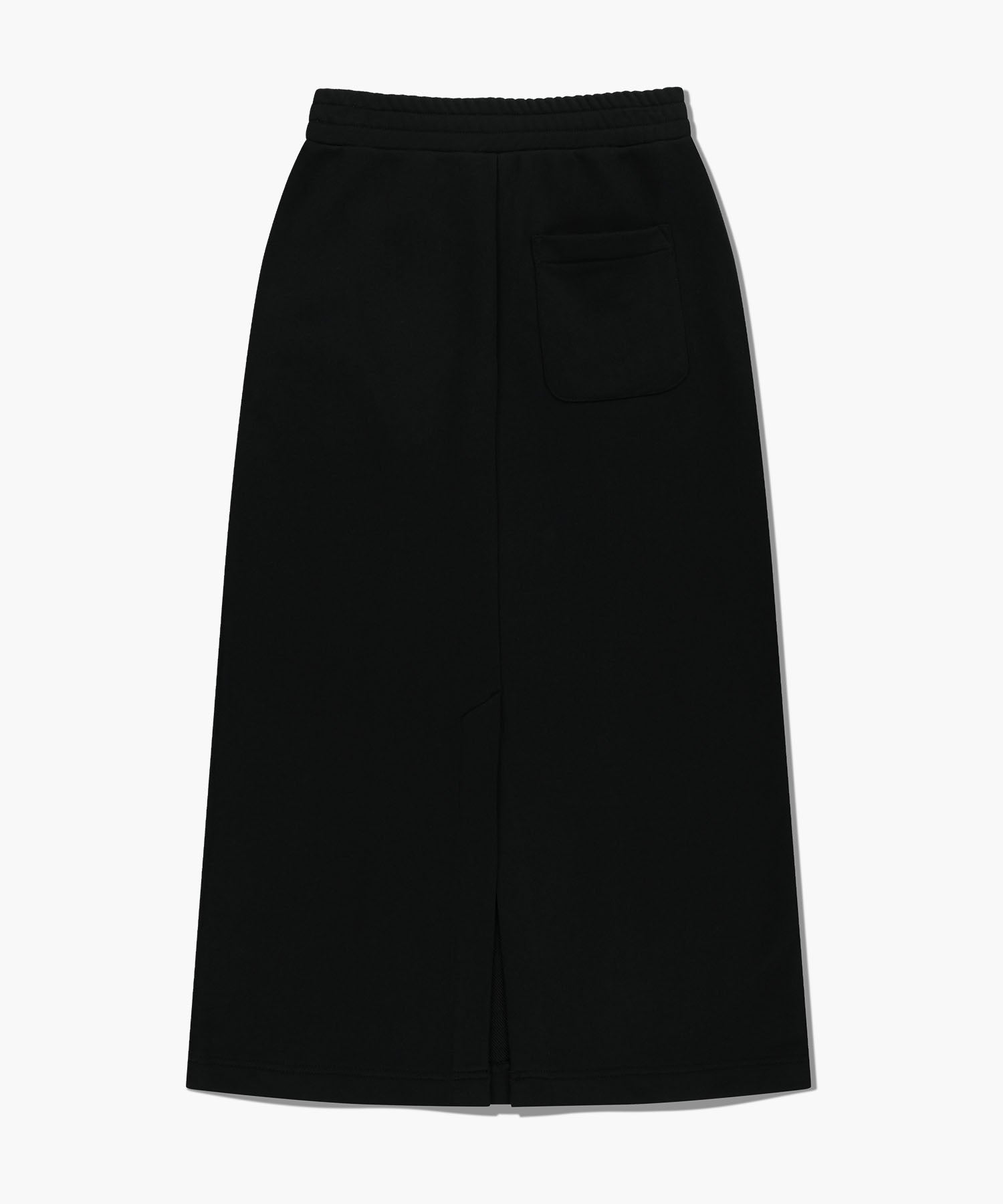 Marithe & Francois Girbaud - Embroidery Classic Logo Sweat Skirt (Black) product image 7 | TRAB K-Fashion Australia