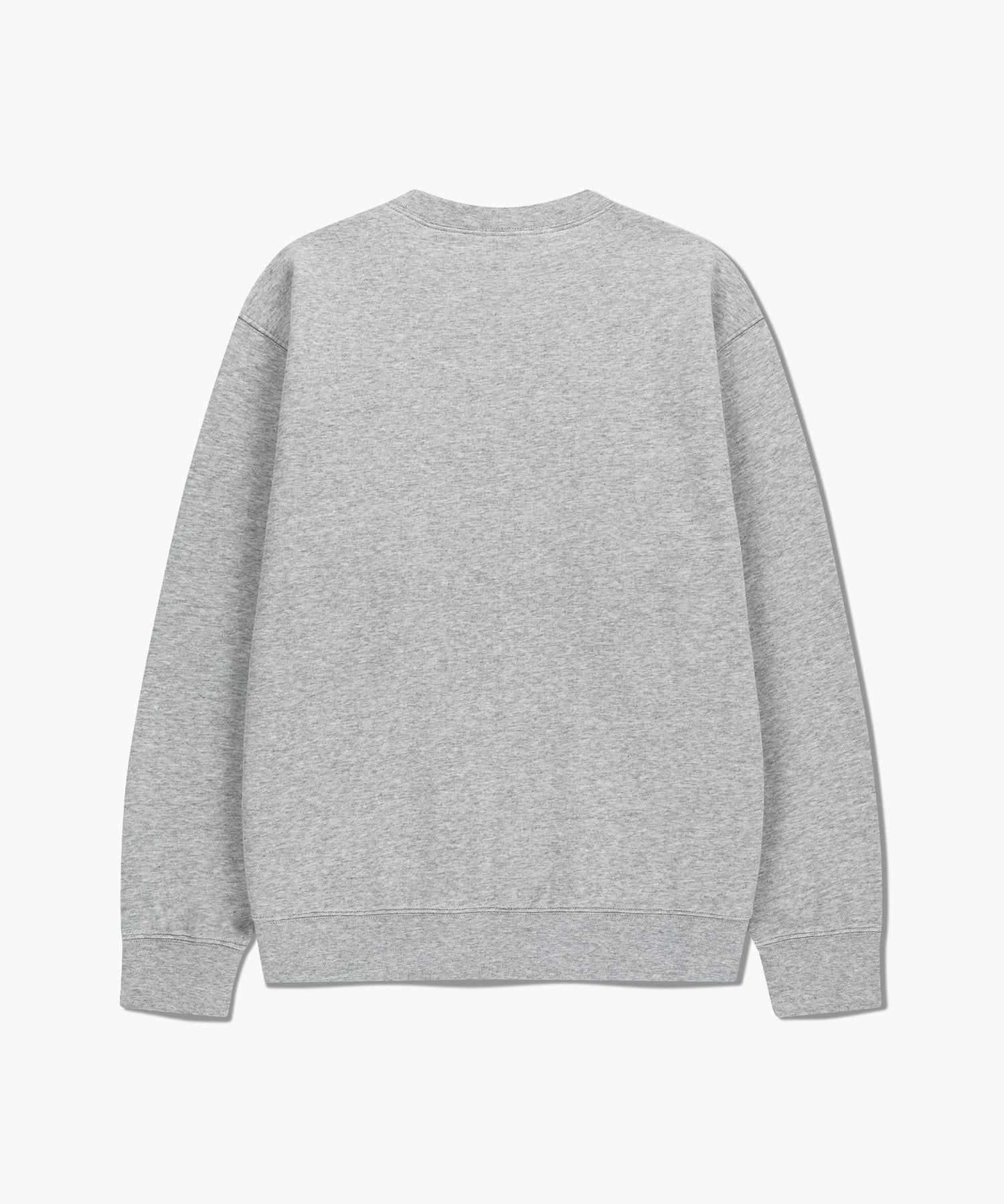Marithe & Francois Girbaud - Classic Logo Embroidery Sweatshirt (brushed) (Heather Gray) product image 7 | TRAB K-Fashion Australia