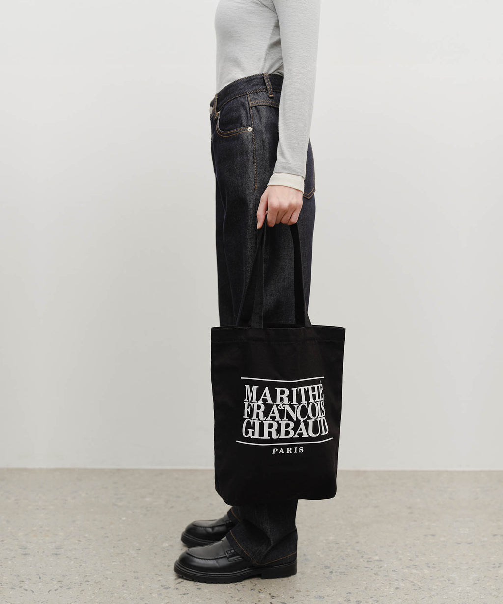 Marithe & Francois Girbaud - Classic Logo Eco Bag (Black) product image 7 | TRAB K-Fashion Australia