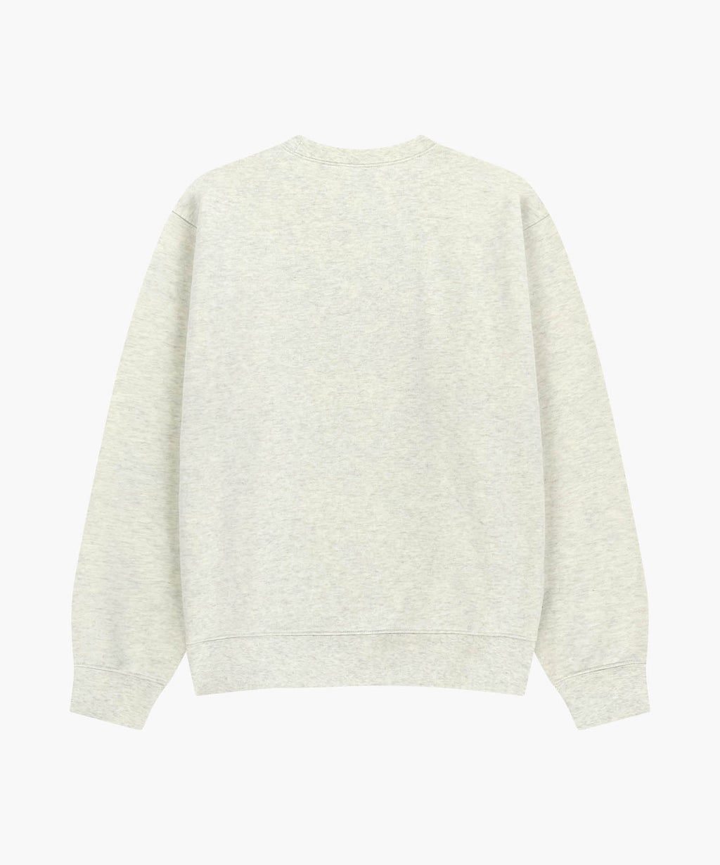 Marithe & Francois Girbaud - Classic Logo Embroidery Sweatshirt (Oatmeal) product image 7 | TRAB K-Fashion Australia