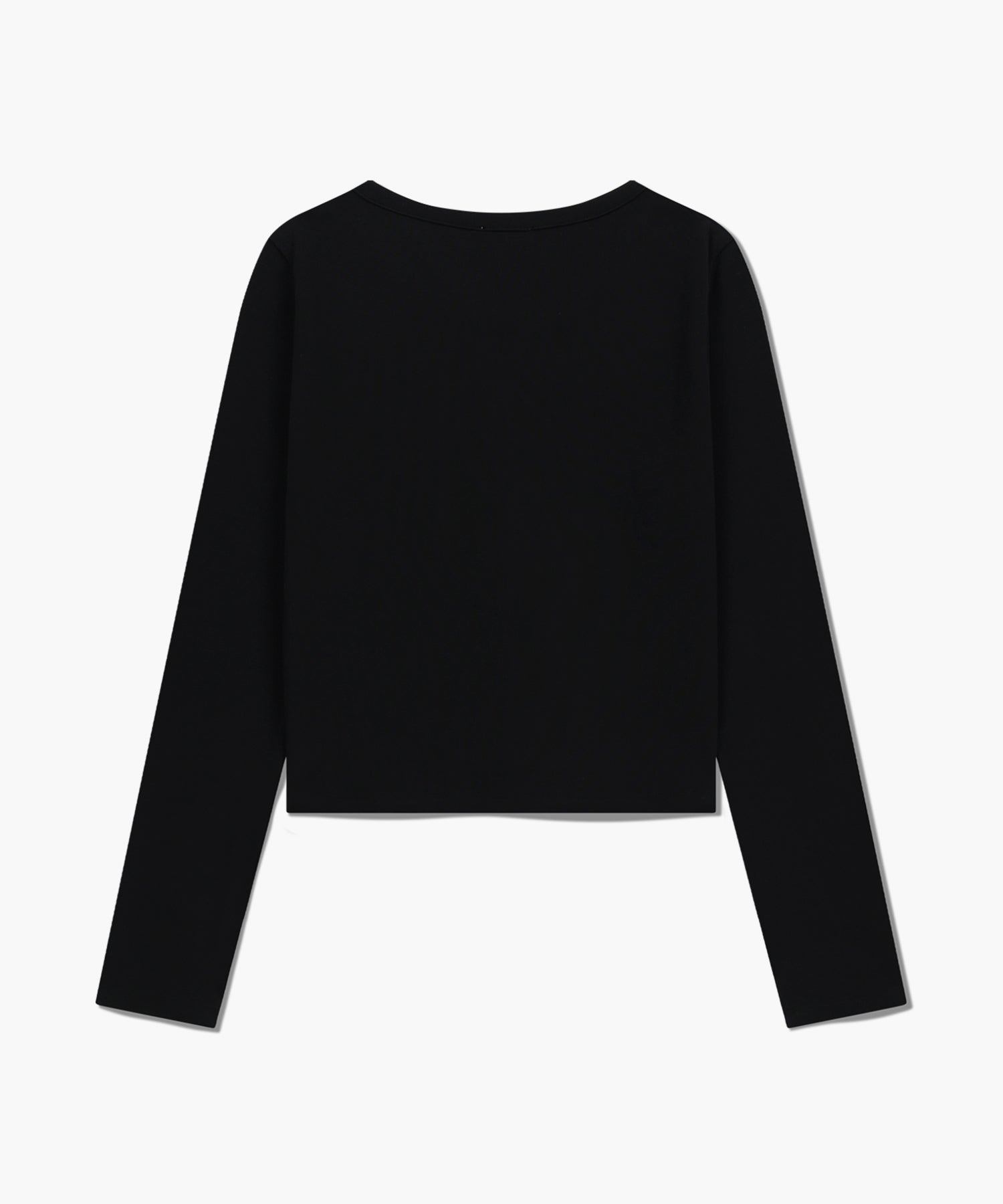 Marithe & Francois Girbaud - Basic Cotton Cardigan (Black) product image 7 | TRAB K-Fashion Australia