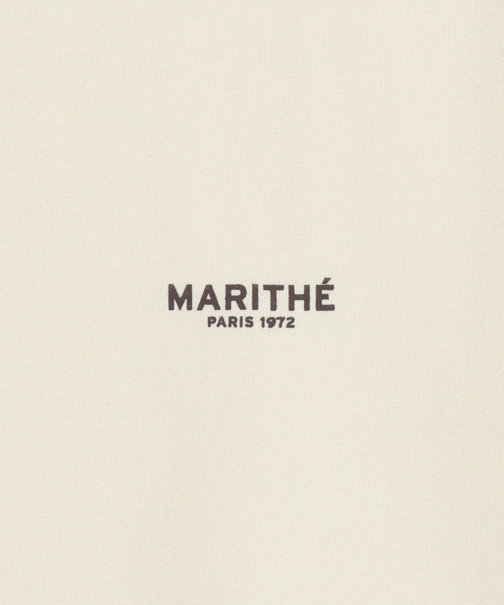 Marithe & Francois Girbaud - Small Regular Logo Tee (Cream) product image 7 | TRAB K-Fashion Australia