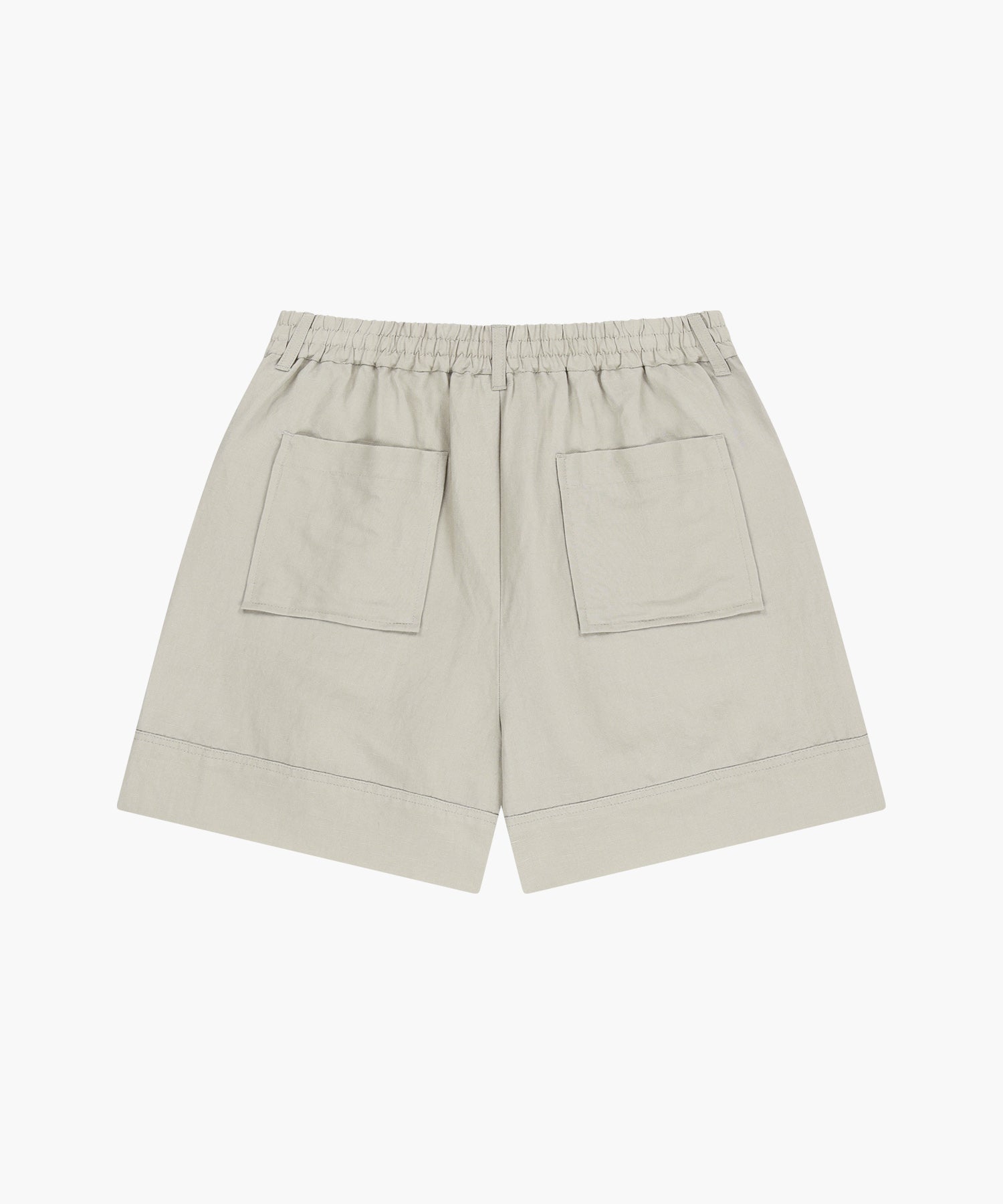Marithe & Francois Girbaud - Easy Linen Shorts (Light Beige) product image 7 | TRAB K-Fashion Australia