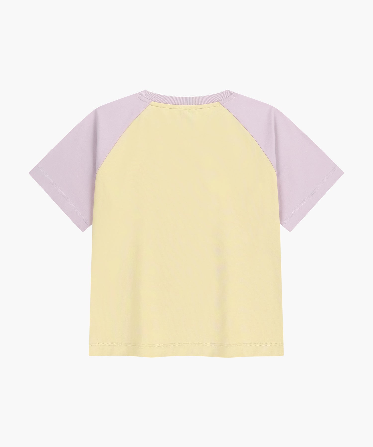 Marithe & Francois Girbaud - Small Regular Logo Raglan Crop Tee (Light Purple) product image 7 | TRAB K-Fashion Australia
