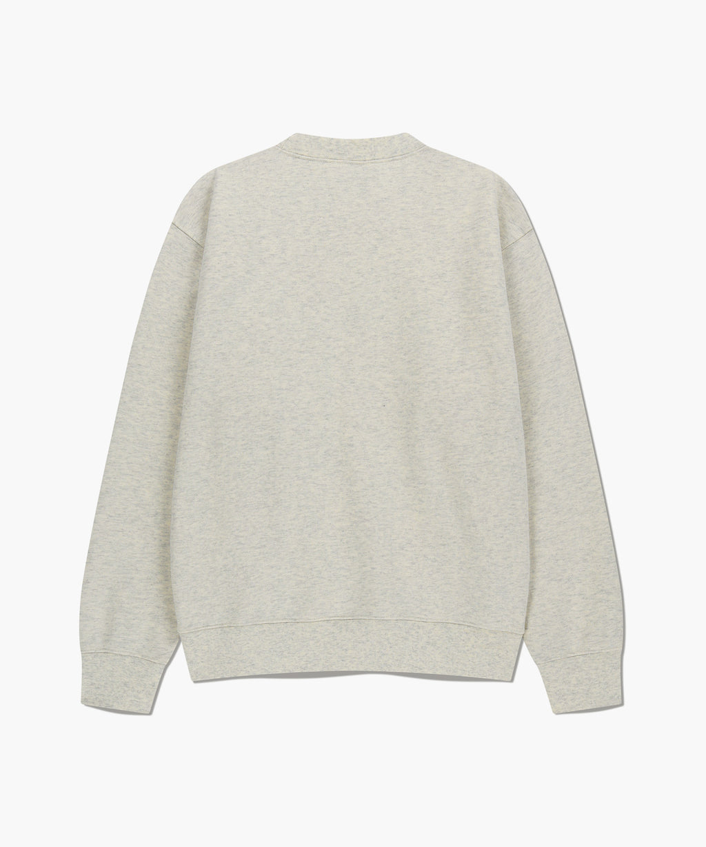 Marithe & Francois Girbaud - Classic Logo Sweatshirt (Oatmeal) product image 7 | TRAB K-Fashion Australia