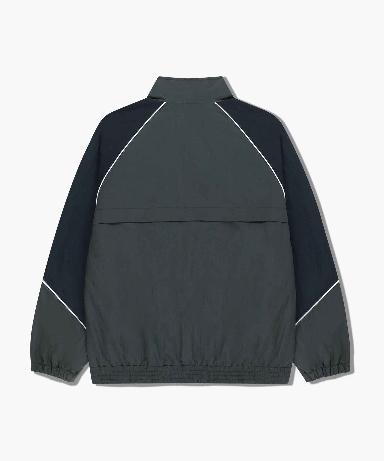 Marithe & Francois Girbaud - Color-block Highneck Windbreaker (Charcoal) product image 11 | TRAB K-Fashion Australia