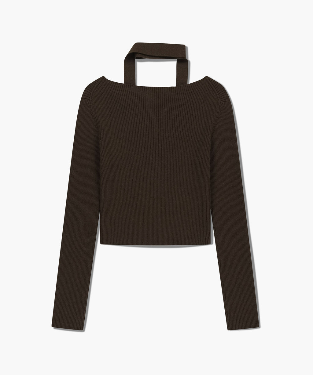 Marithe & Francois Girbaud - Muffler Set Knit (Brown) product image 7 | TRAB K-Fashion Australia