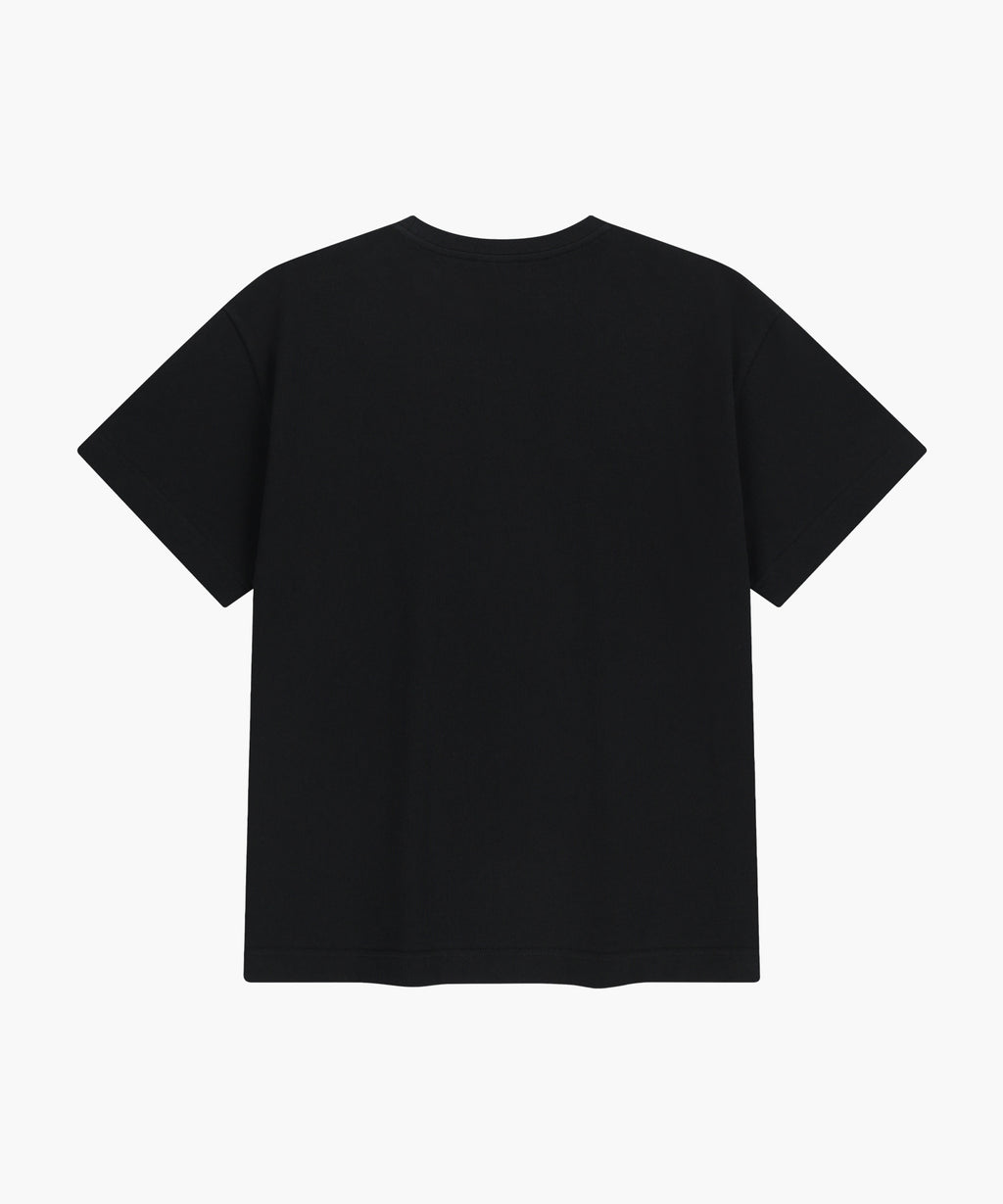 Marithe & Francois Girbaud - Embo Small Regular Logo Tee (Black) product image 7 | TRAB K-Fashion Australia
