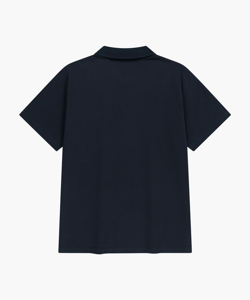 Marithe & Francois Girbaud - Small Classic Logo Pk Collar Tee (Navy) product image 7 | TRAB K-Fashion Australia