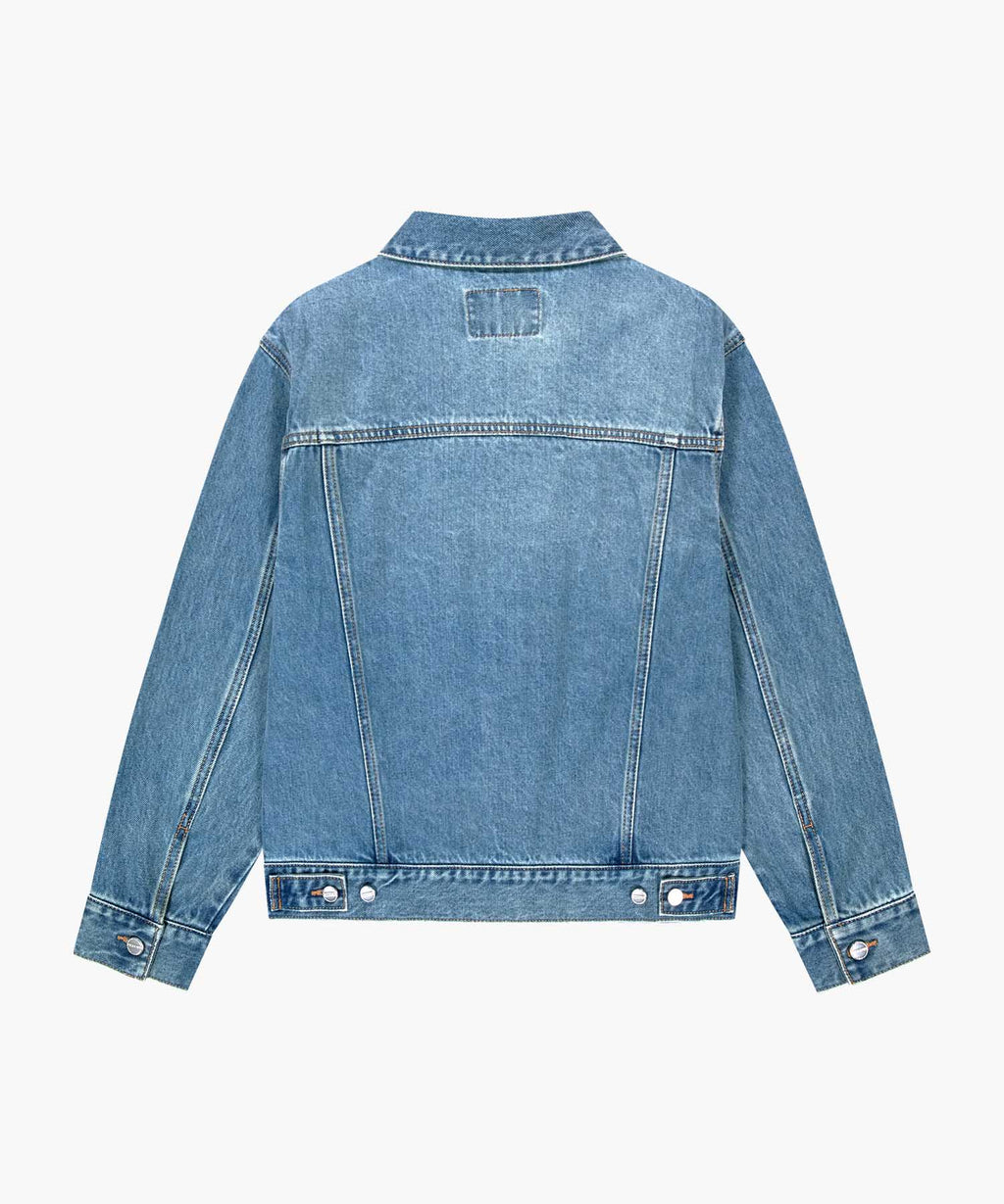 Marithe & Francois Girbaud - Denim Trucker Jacket (Light Blue) product image 7 | TRAB K-Fashion Australia