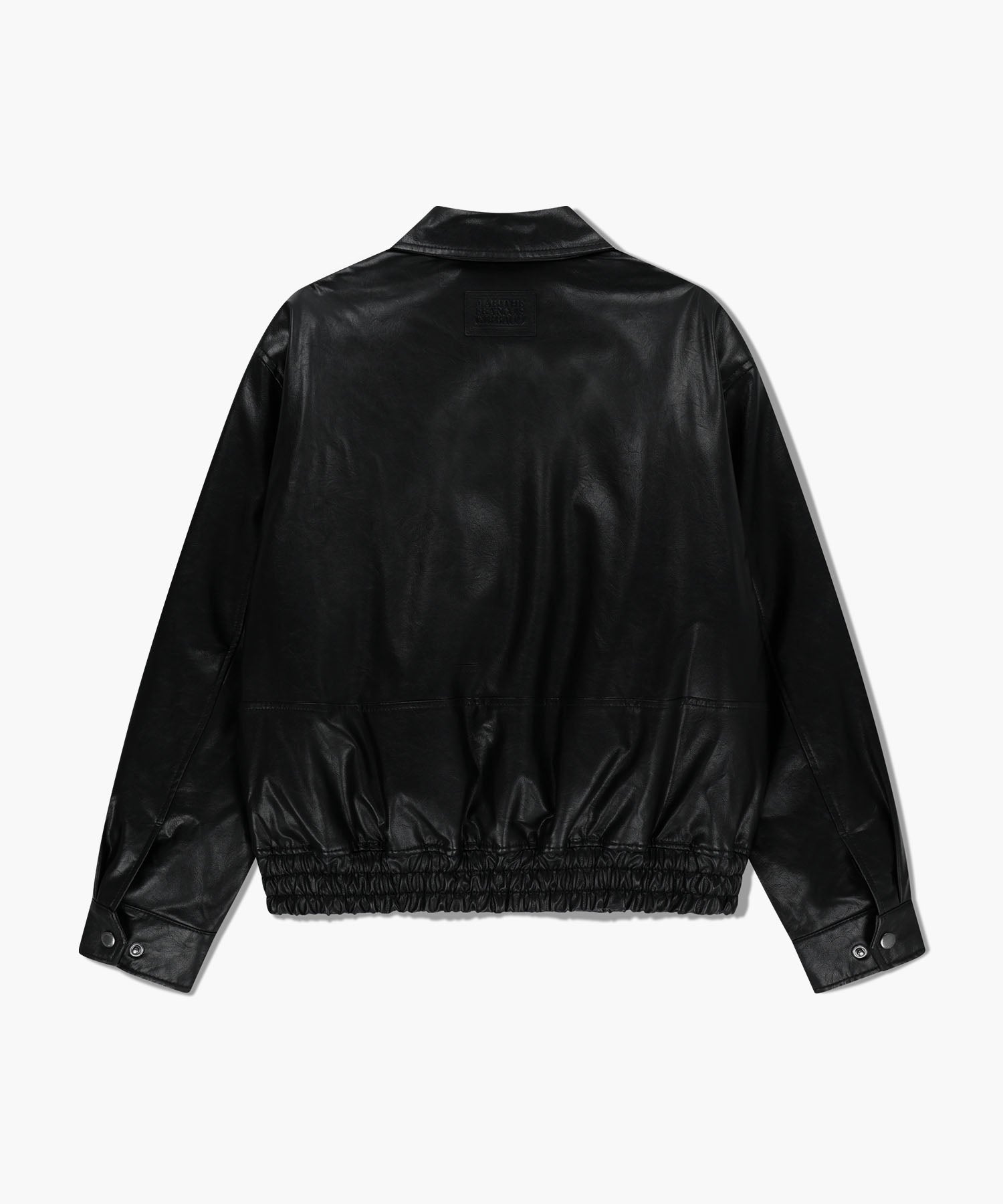 Marithe & Francois Girbaud - Faux Leather Padded Jacket (Black) product image 10 | TRAB K-Fashion Australia