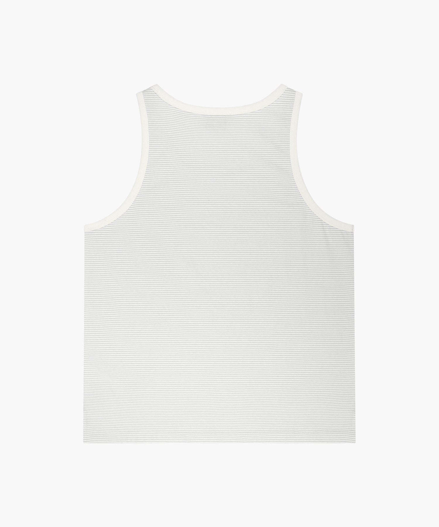 Marithe & Francois Girbaud - Shadow Classic Logo Sleeveless (Ivory) product image 7 | TRAB K-Fashion Australia