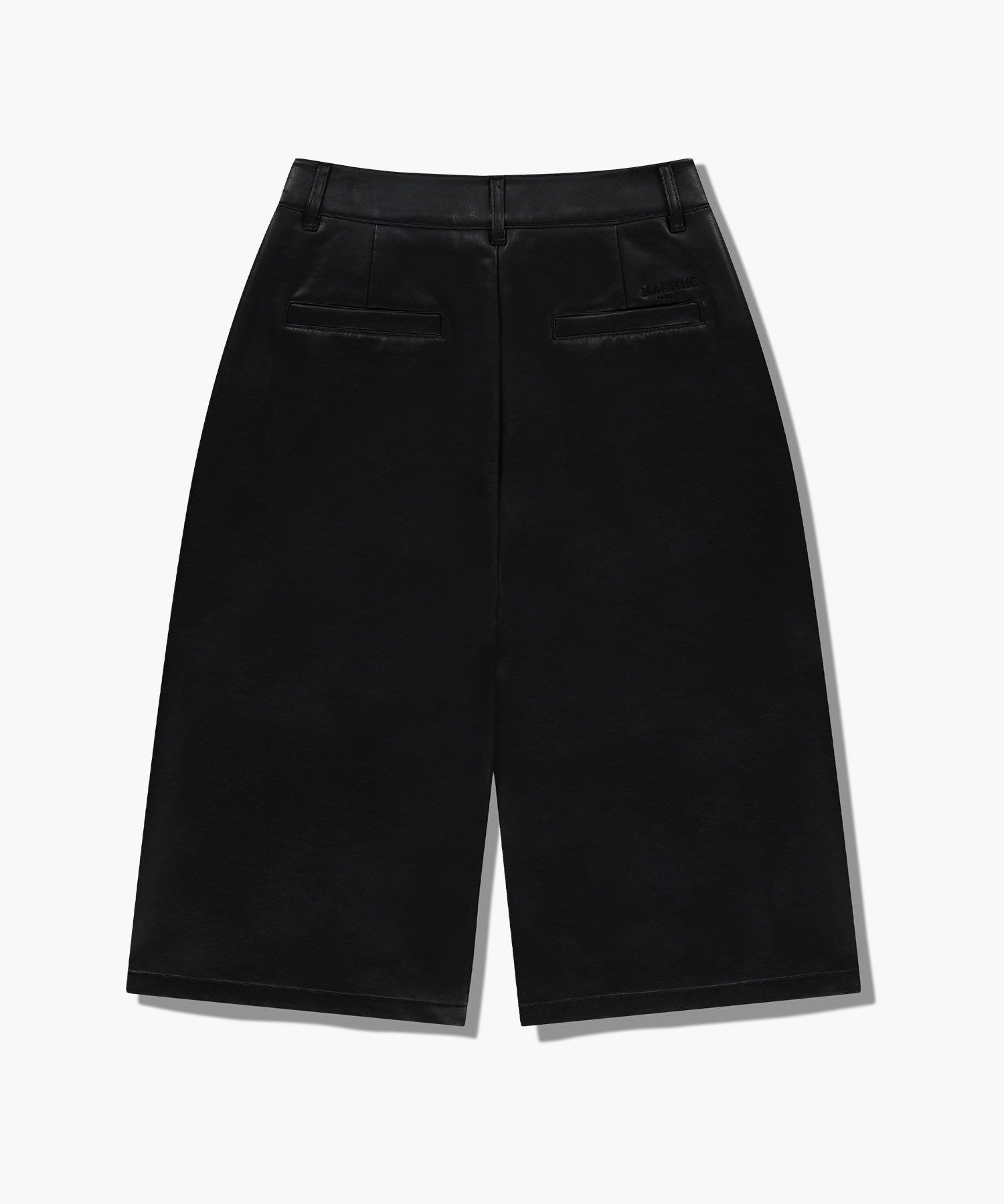 Marithe & Francois Girbaud - Regular Logo Bermuda Pants (Black) product image 7 | TRAB K-Fashion Australia