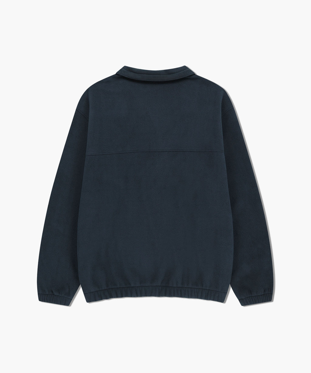 Marithe & Francois Girbaud - Classic Logo Half Neck Fleece Sweatshirt (Navy) product image 7 | TRAB K-Fashion Australia