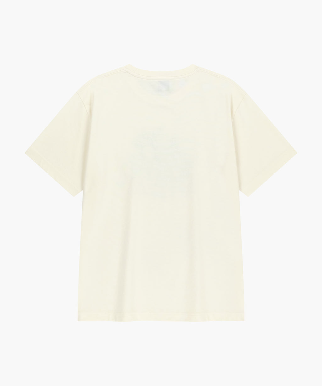 Marithe & Francois Girbaud - Aerocool Lemon Classic Logo Tee (Ivory) product image 7 | TRAB K-Fashion Australia