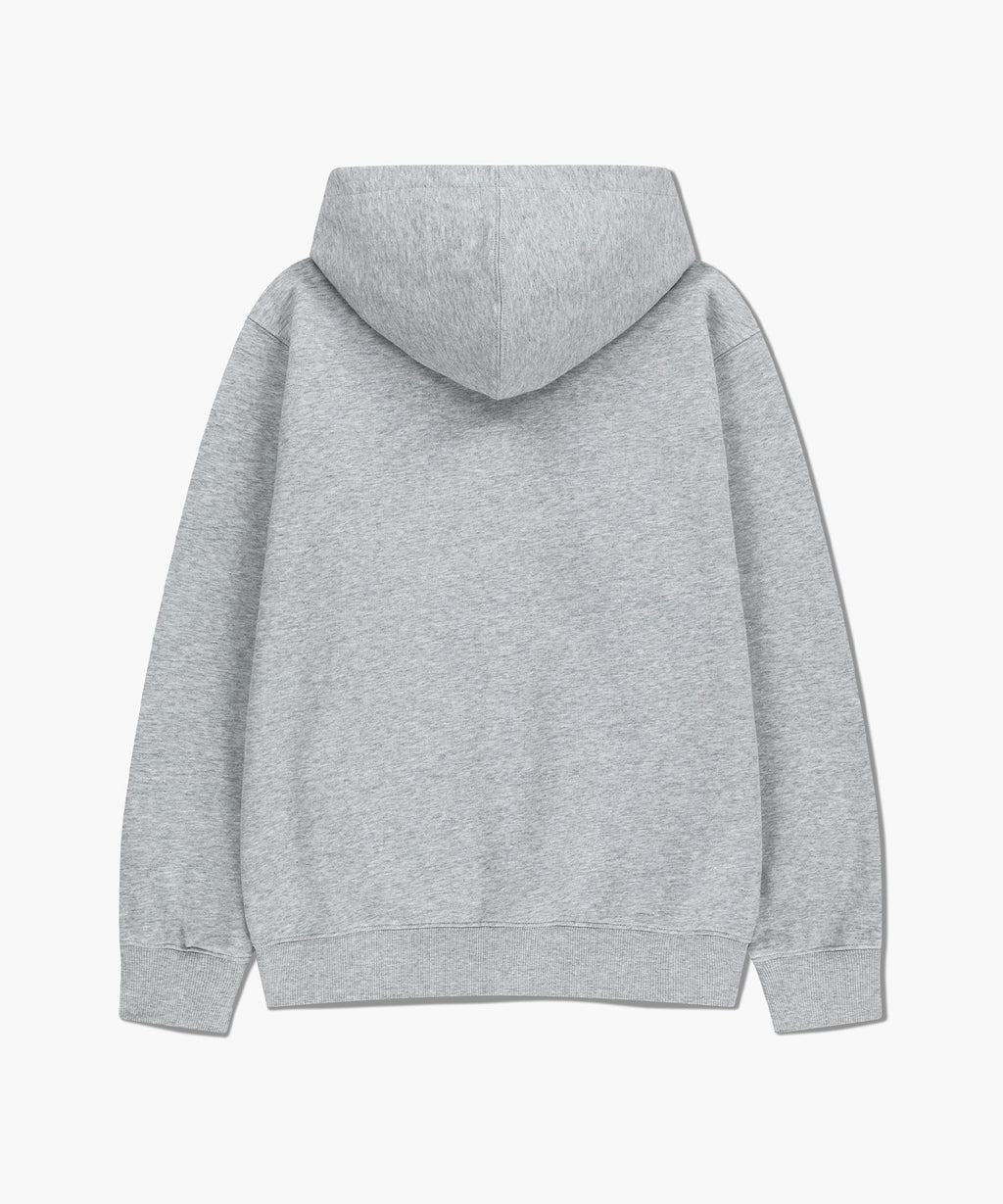 Marithe & Francois Girbaud - Crown Crest Symbol Hoodie (brushed) (Heather Gray) product image 7 | TRAB K-Fashion Australia