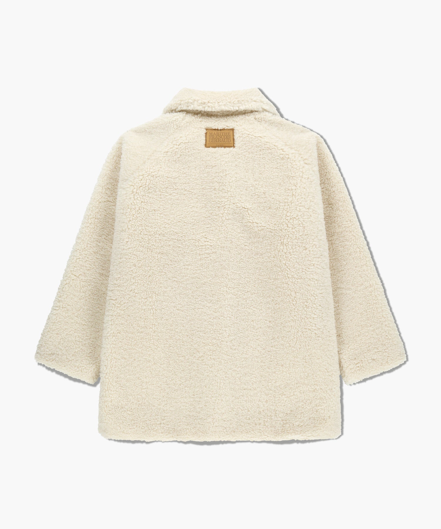 Marithe & Francois Girbaud - Mid Shearling Fur Coat (Ivory) product image 9 | TRAB K-Fashion Australia