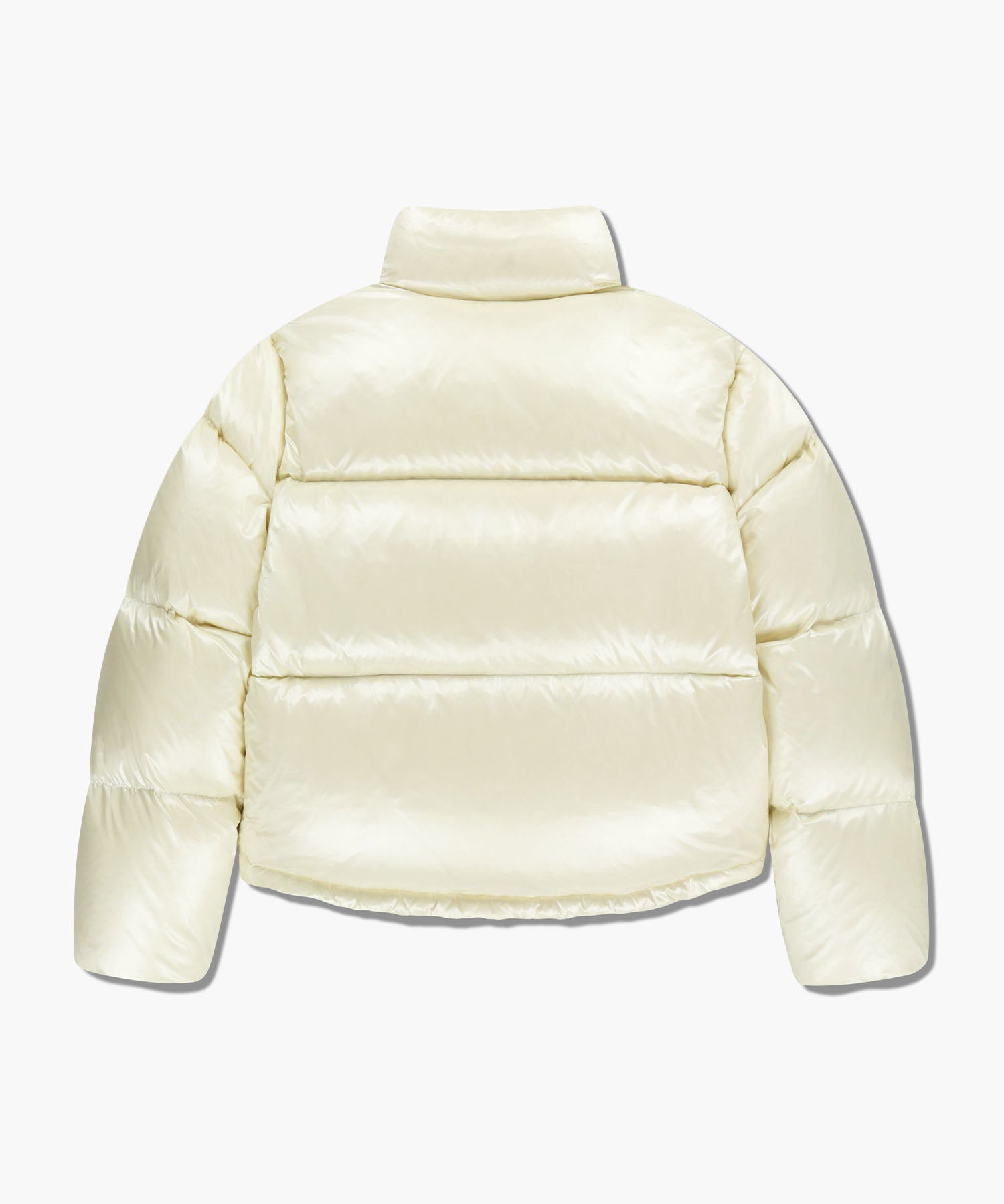 Marithe & Francois Girbaud - Glossy Crop Down Jacket (Ivory) product image 7 | TRAB K-Fashion Australia