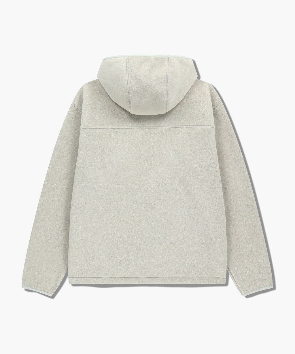 Marithe & Francois Girbaud - Marithe Sport Fleece Hood Zip-up Jacket (Light Gray) product image 7 | TRAB K-Fashion Australia