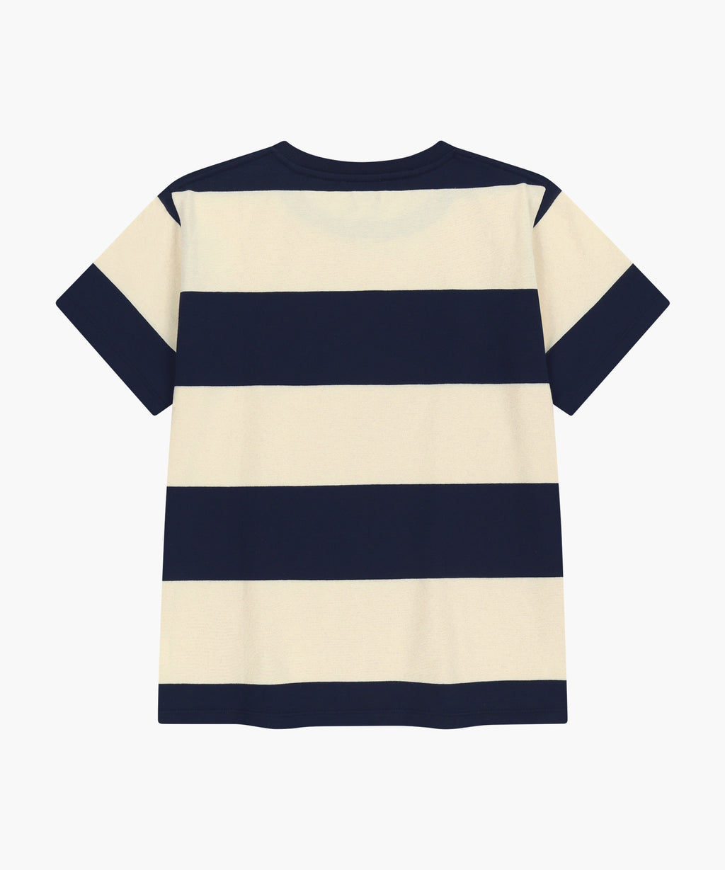 Marithe & Francois Girbaud - Marine Graphic Stripe Tee (Navy) product image 7 | TRAB K-Fashion Australia