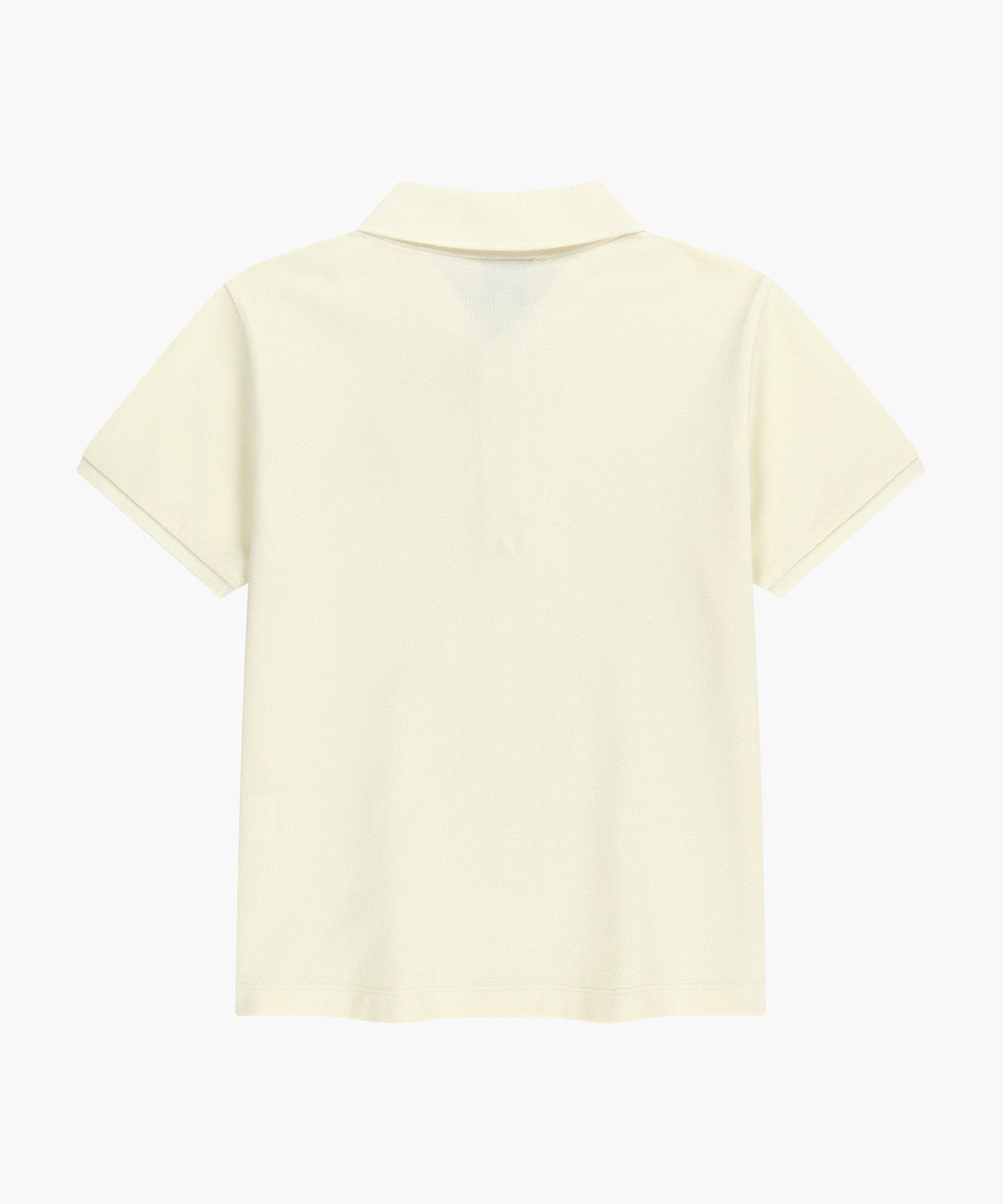 Marithe & Francois Girbaud - Emblem Pk Collar Tee (Ivory) product image 7 | TRAB K-Fashion Australia