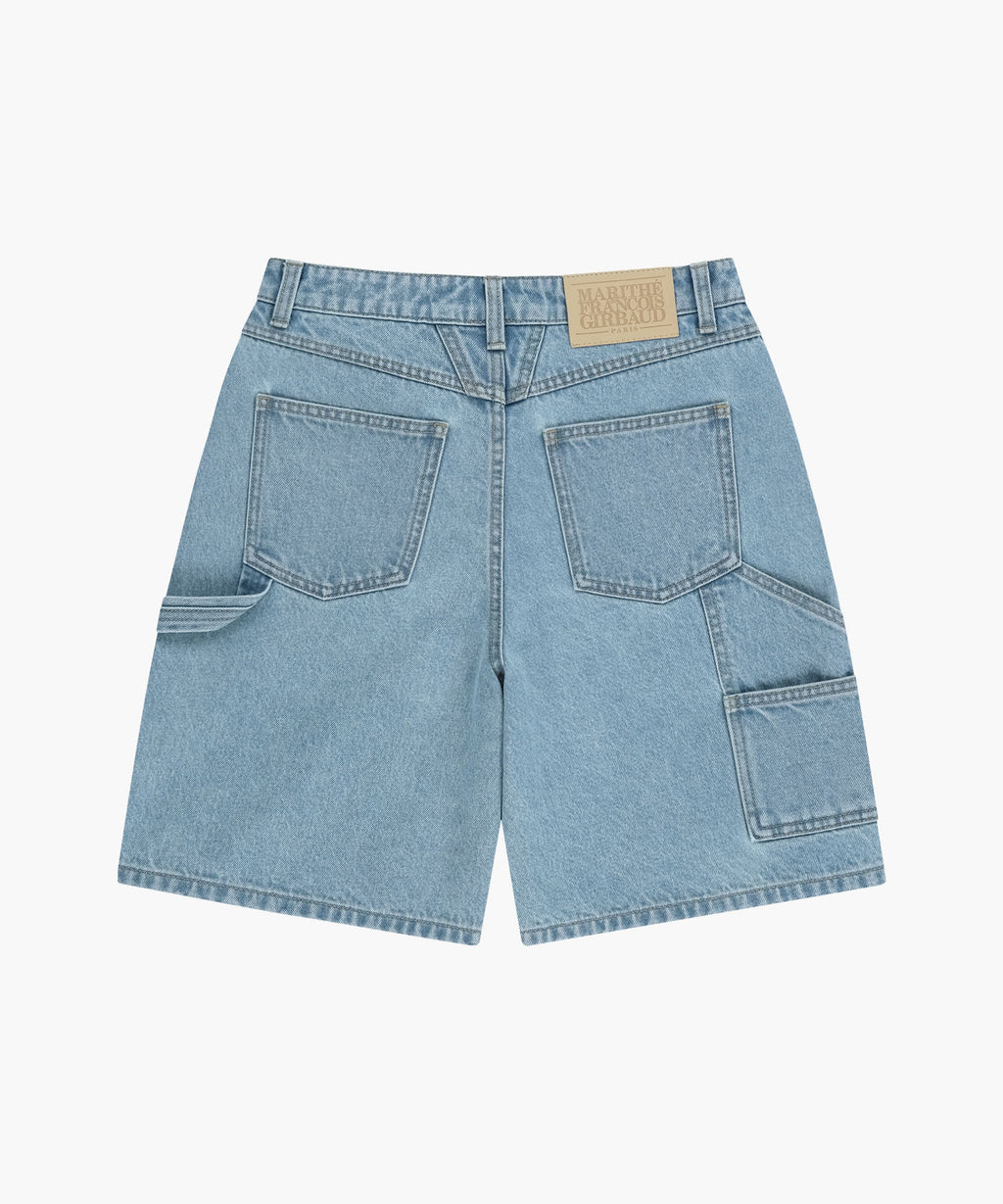 Marithe & Francois Girbaud - Carpenter Denim Shorts (Light Blue) product image 7 | TRAB K-Fashion Australia
