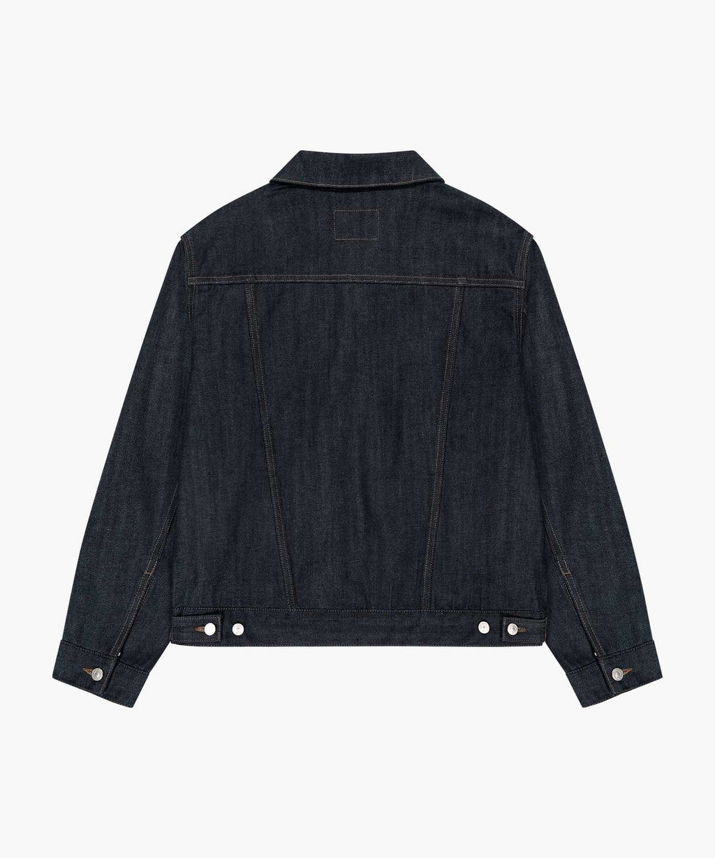 Marithe & Francois Girbaud - Selvage Denim Trucker Jacket (Indigo) product image 7 | TRAB K-Fashion Australia