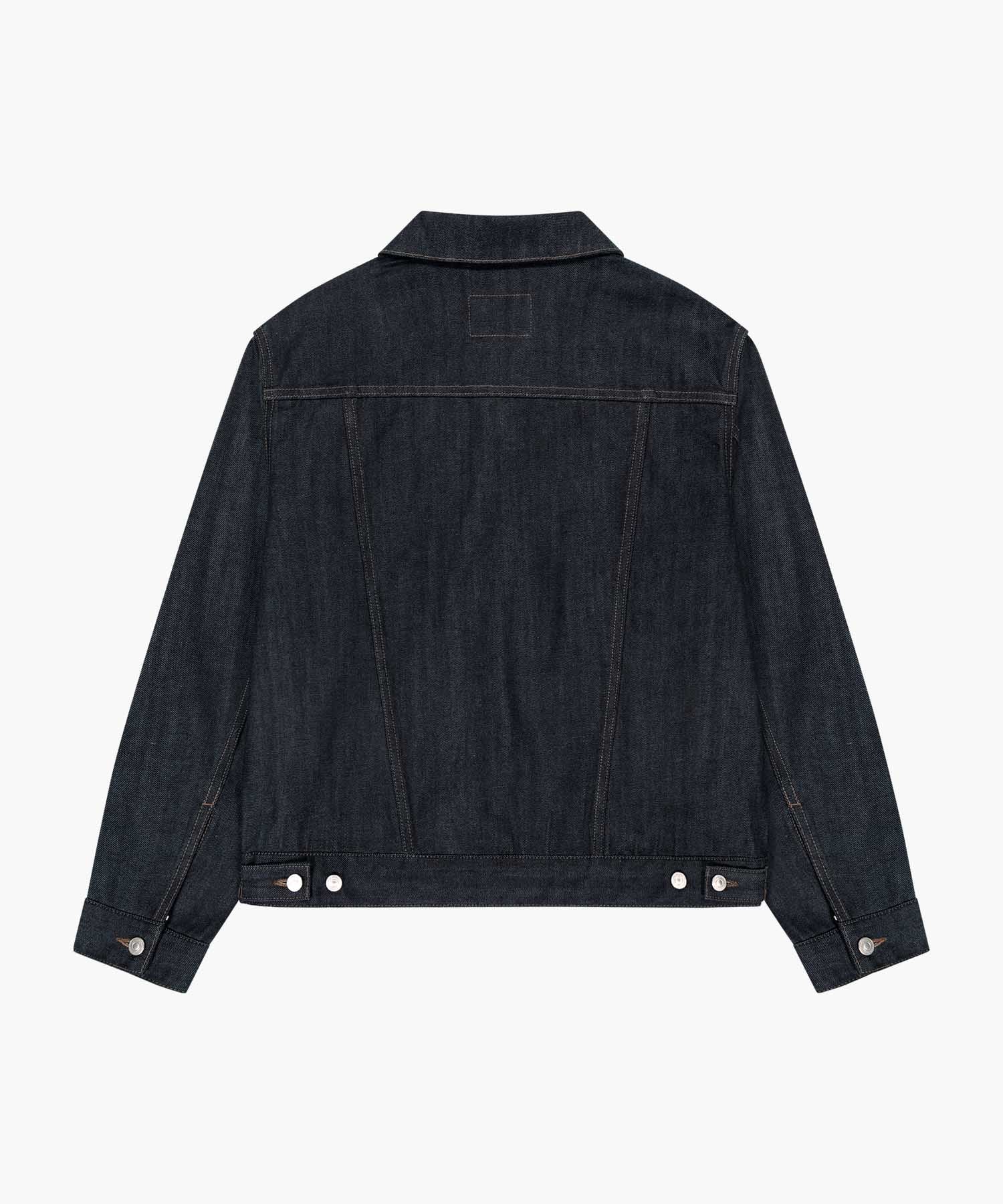 Marithe & Francois Girbaud - Selvage Denim Trucker Jacket (Indigo) product image 7 | TRAB K-Fashion Australia