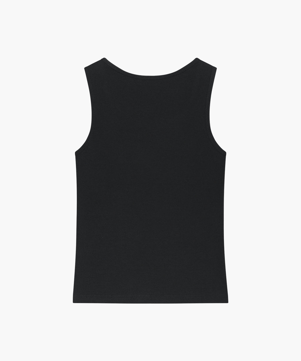 Marithe & Francois Girbaud - Regular Logo Sleeveless (Black) product image 7 | TRAB K-Fashion Australia