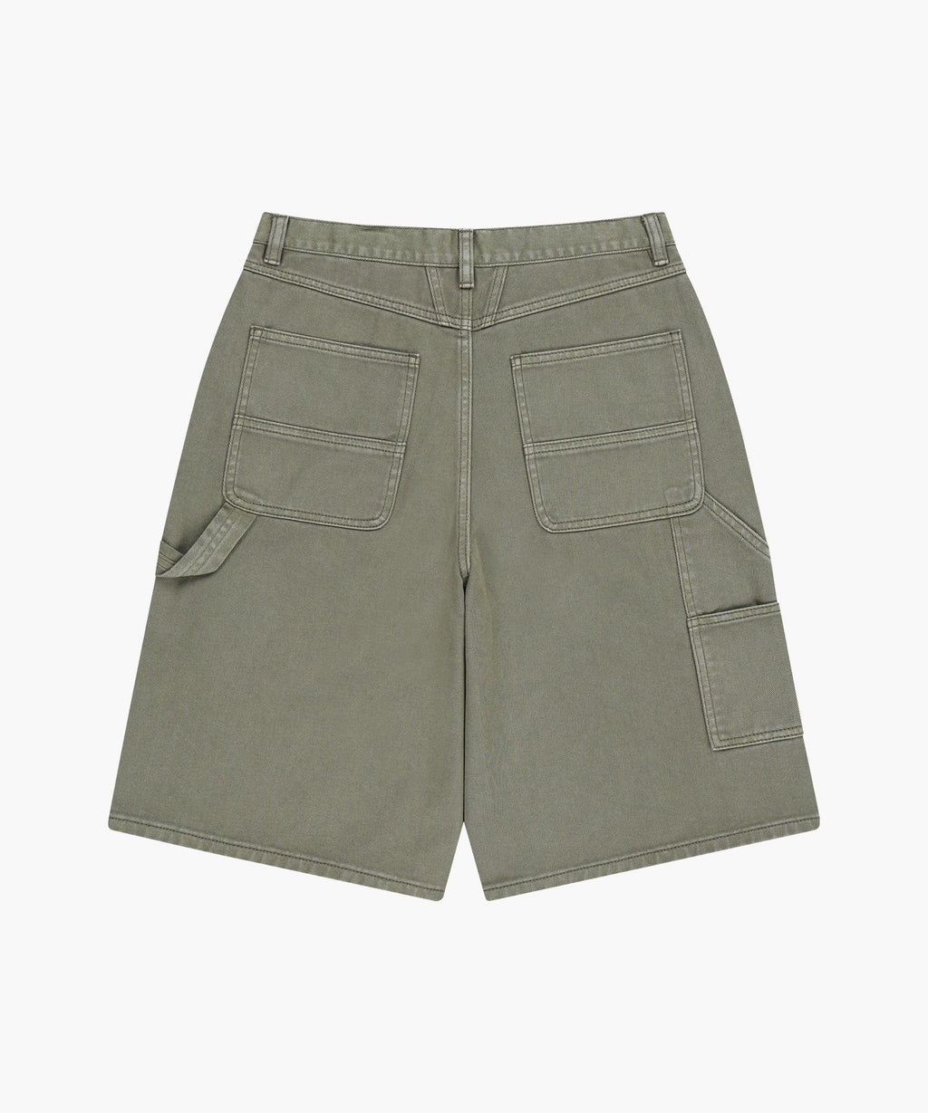 Marithe & Francois Girbaud - Bermuda Carpenter Denim Shorts (Gray Khaki) product image 7 | TRAB K-Fashion Australia