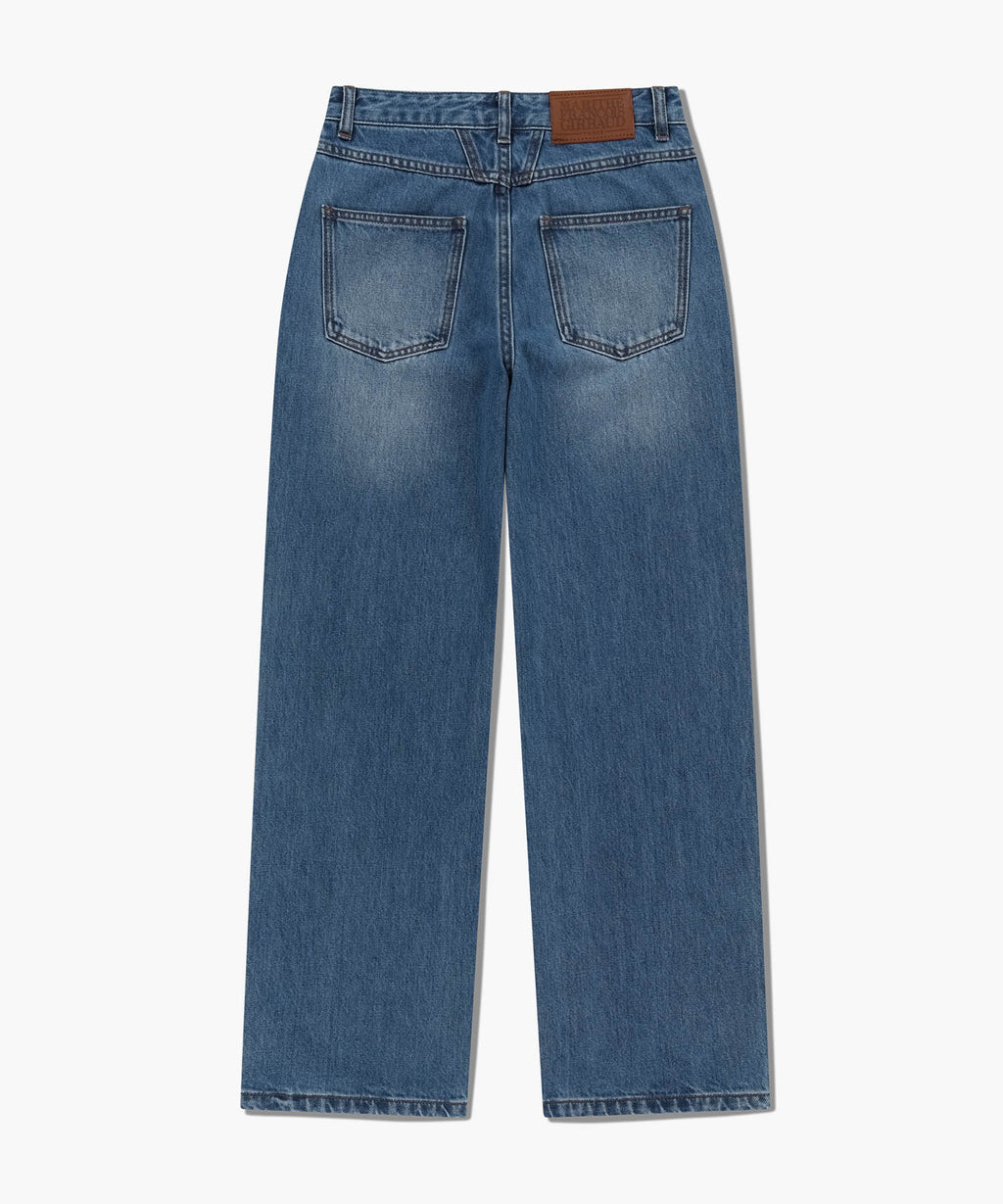 Marithe & Francois Girbaud - High Straight Denim Pants (Blue) product image 7 | TRAB K-Fashion Australia