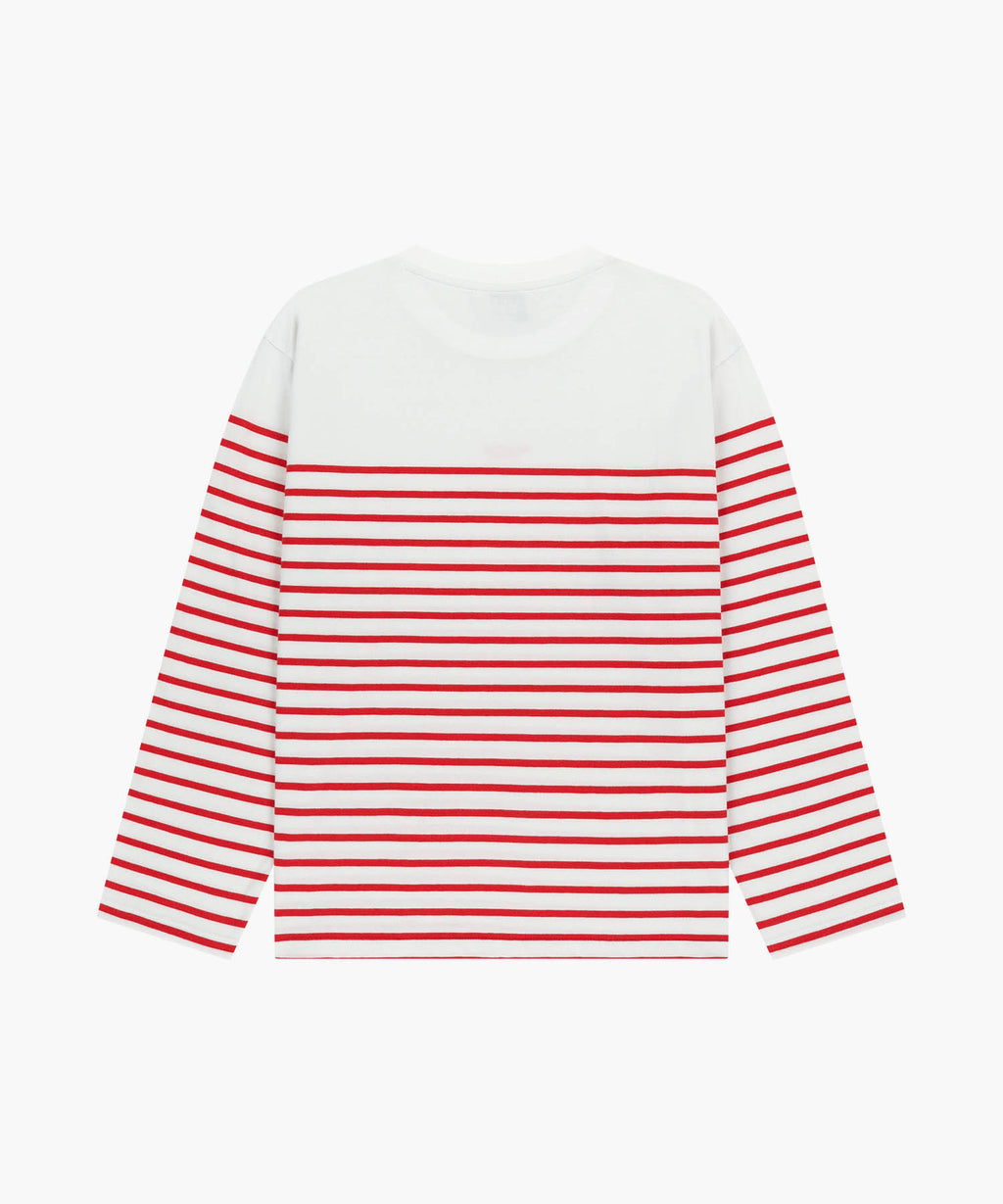 Marithe & Francois Girbaud - Block Stripe Long Sleeve Tee (Red) product image 7 | TRAB K-Fashion Australia