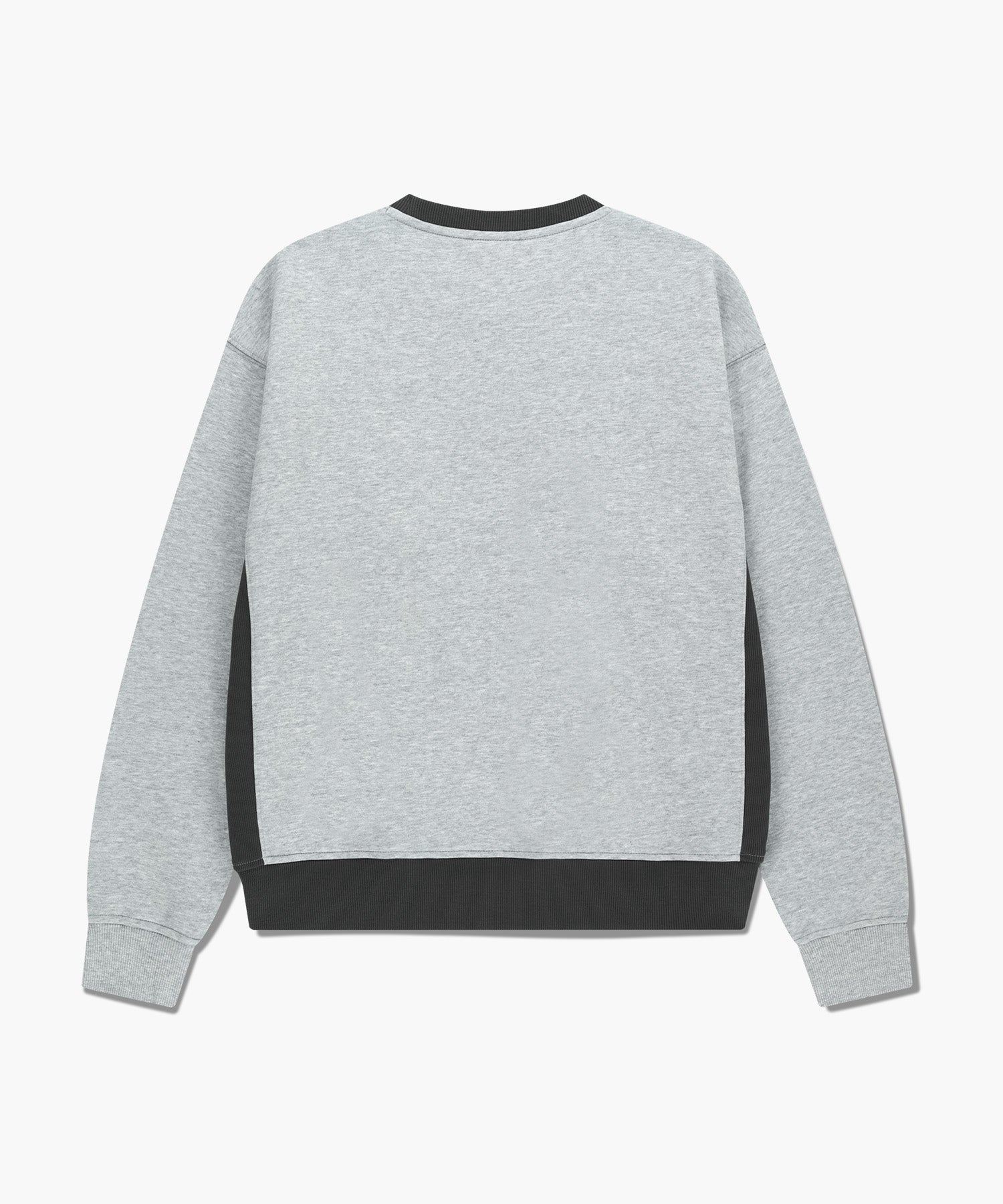 Marithe & Francois Girbaud - Classic Logo Side Color Block Sweatshirt (Heather Gray) product image 7 | TRAB K-Fashion Australia