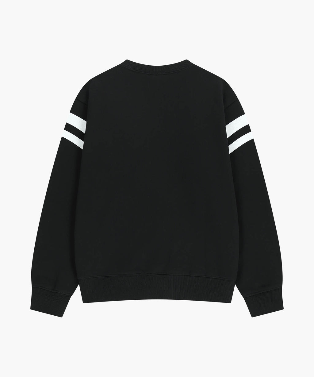 Marithe & Francois Girbaud - Marine Graphic Sweatshirt (Black) product image 7 | TRAB K-Fashion Australia