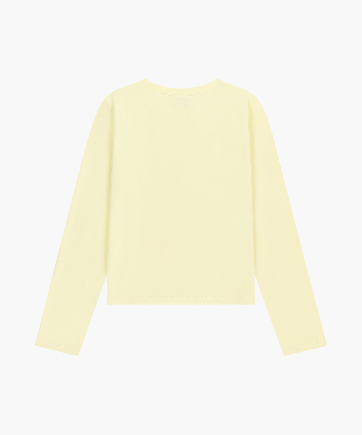 Marithe & Francois Girbaud - Basic Long Sleeve (Light Yellow) product image 7 | TRAB K-Fashion Australia