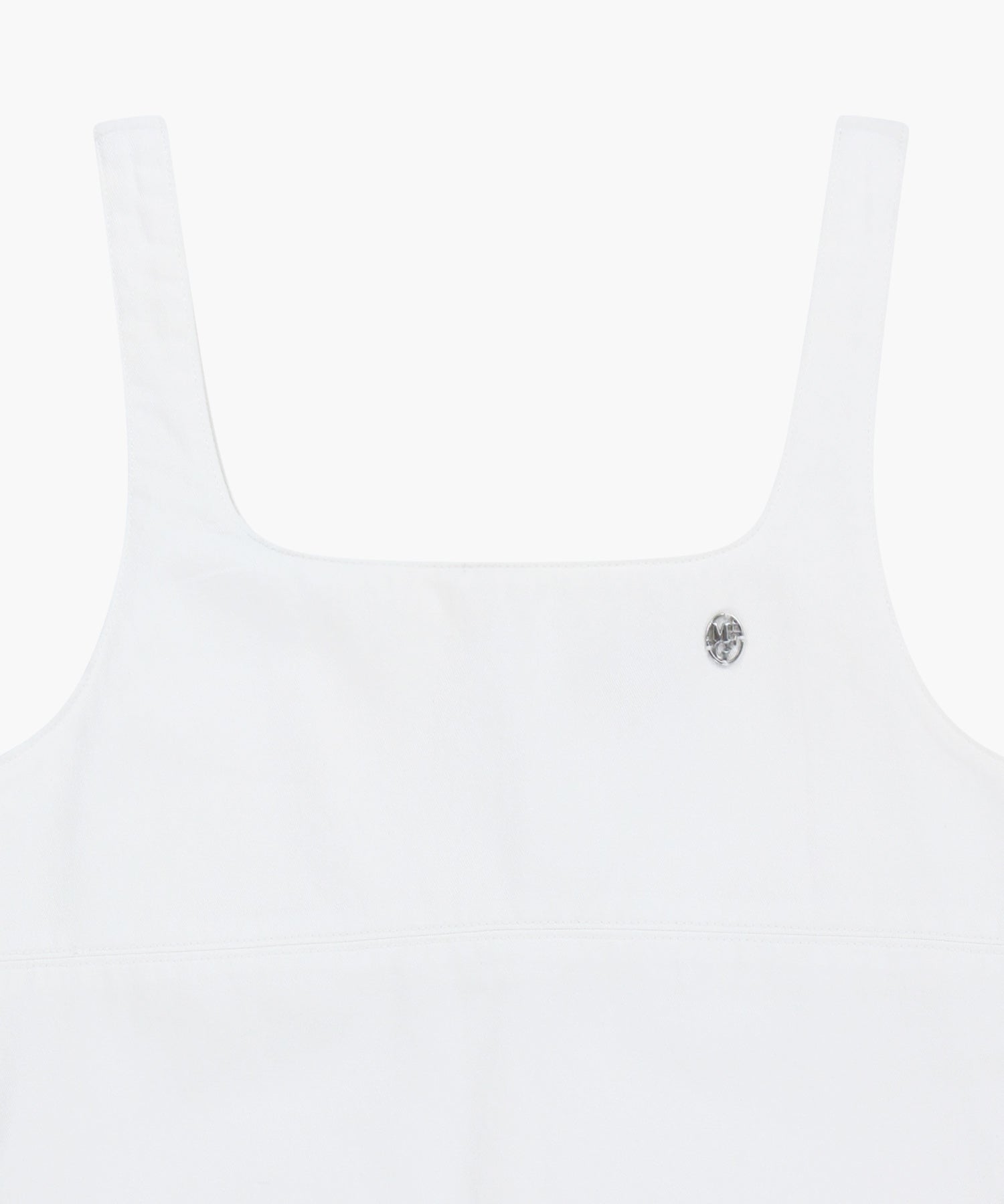 Marithe & Francois Girbaud - Denim Sleeveless Dress (Off White) product image 7 | TRAB K-Fashion Australia