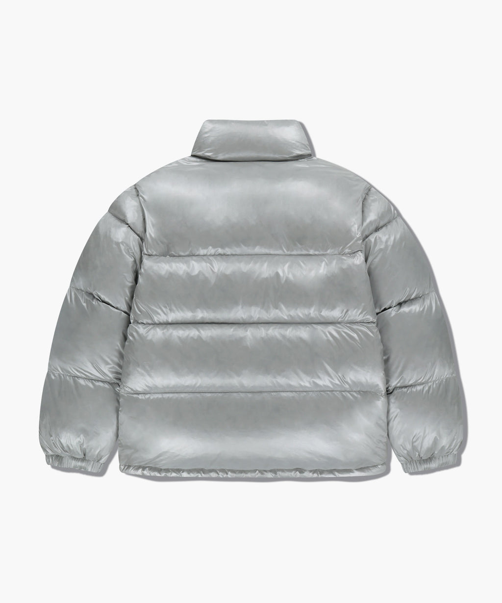 Marithe & Francois Girbaud - Glossy Down Jacket (Light Gray) product image 7 | TRAB K-Fashion Australia