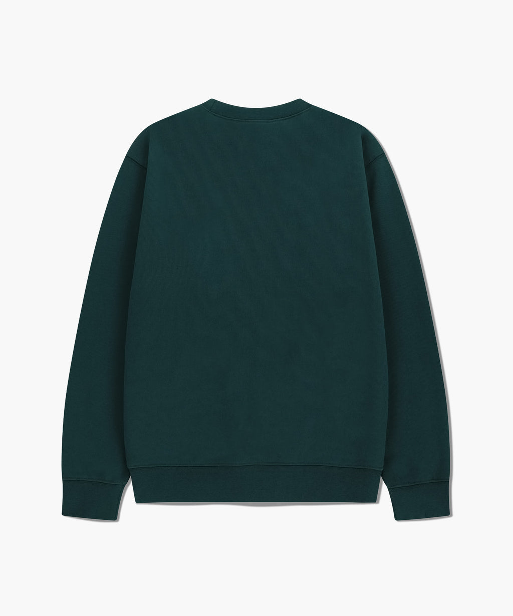 Marithe & Francois Girbaud - Classic Logo Sweatshirt (Dark Teal) product image 11 | TRAB K-Fashion Australia