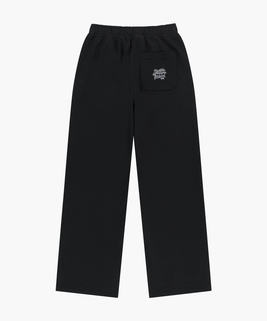 Marithe & Francois Girbaud - Stitch Wide Sweat Pants (Black) product image 7 | TRAB K-Fashion Australia