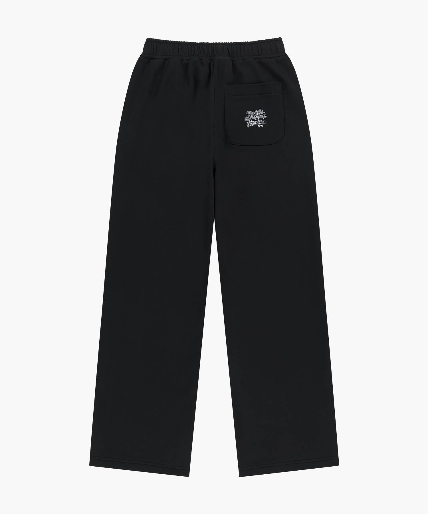 Marithe & Francois Girbaud - Stitch Wide Sweat Pants (Black) product image 7 | TRAB K-Fashion Australia