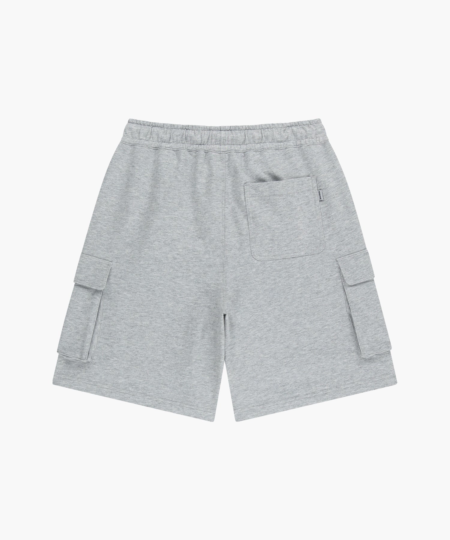 Marithe & Francois Girbaud - Classic Logo Cargo Sweat Shorts (Heather Gray) product image 7 | TRAB K-Fashion Australia
